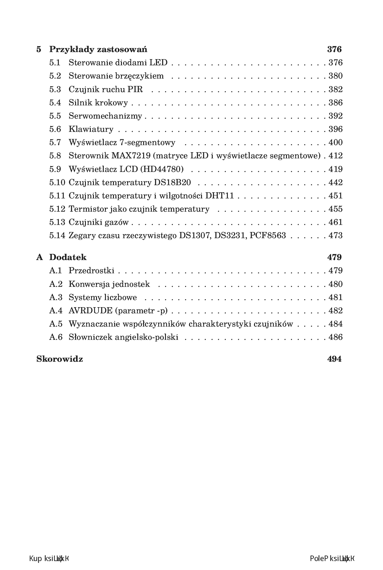 Fragment „Wprowadzenie do mikrokontrolerów AVR. Od elektroniki do programowania” — strona 6 z 26