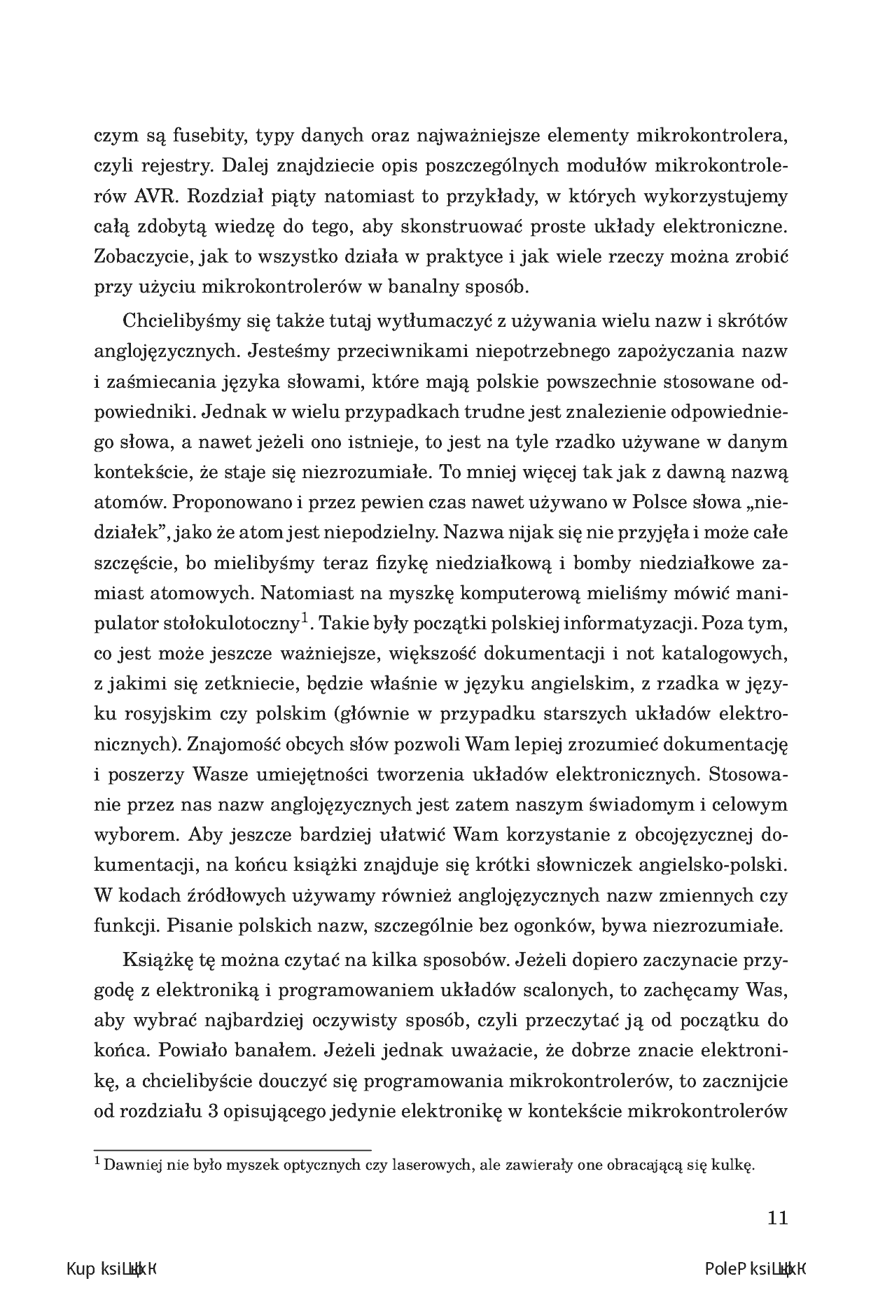 Fragment „Wprowadzenie do mikrokontrolerów AVR. Od elektroniki do programowania” — strona 9 z 26