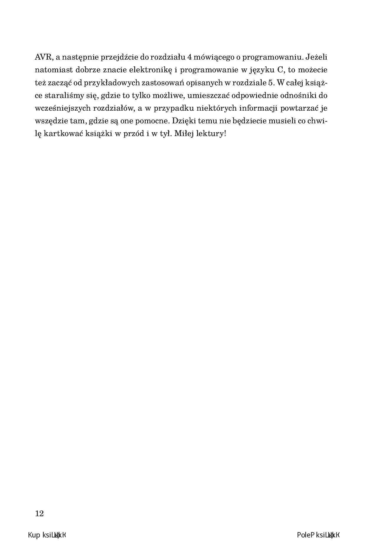 Fragment „Wprowadzenie do mikrokontrolerów AVR. Od elektroniki do programowania” — strona 10 z 26