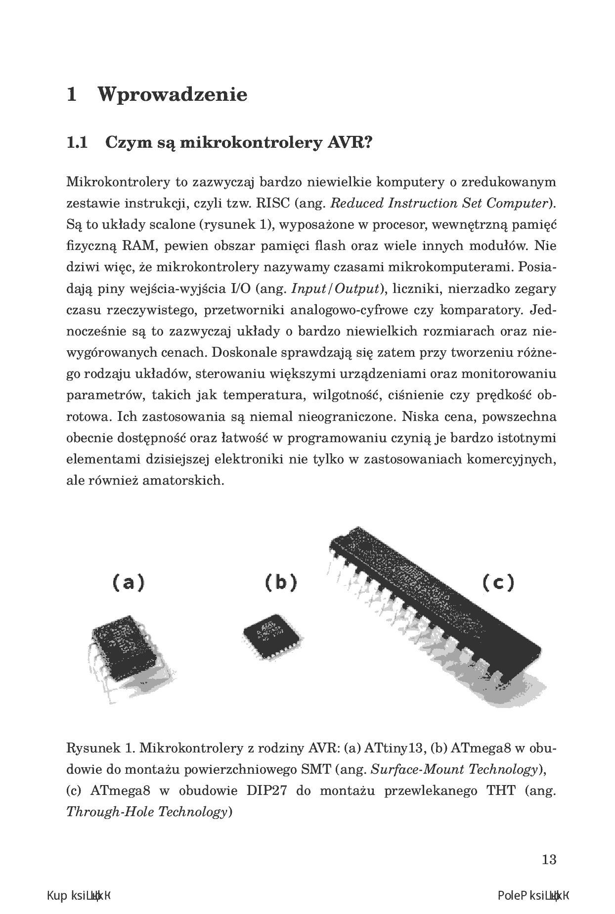Fragment „Wprowadzenie do mikrokontrolerów AVR. Od elektroniki do programowania” — strona 11 z 26