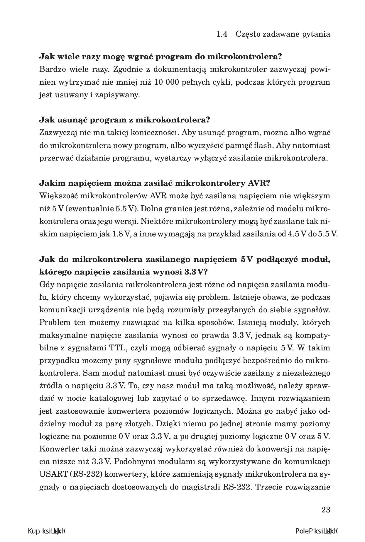 Fragment „Wprowadzenie do mikrokontrolerów AVR. Od elektroniki do programowania” — strona 21 z 26