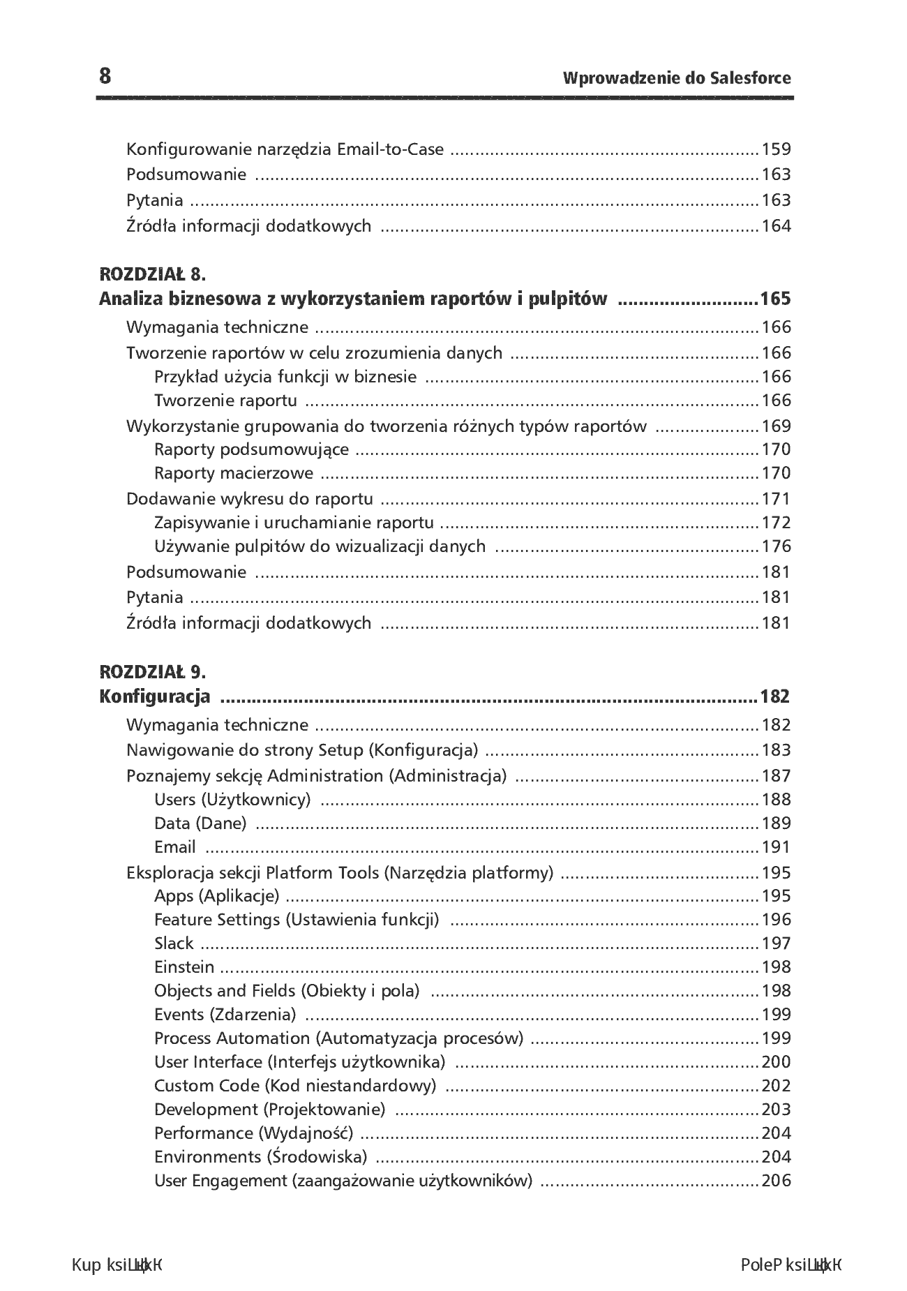 Fragment „Wprowadzenie do Salesforce. Jak zoptymalizować sprzedaż i marketing. Wydanie II” — strona 6 z 30