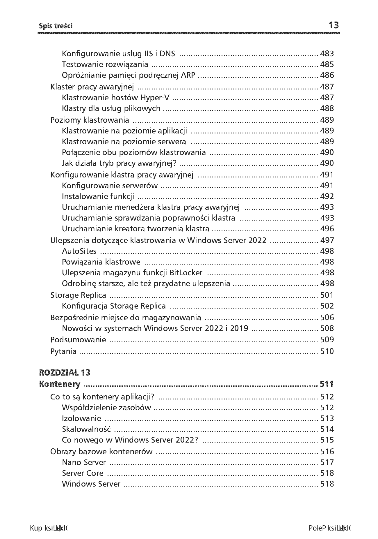 Fragment „Windows Server 2022 dla profesjonalistów. Profesjonalna administracja środowiskiem Windows Server. Wydanie IV” — strona 13 z 30
