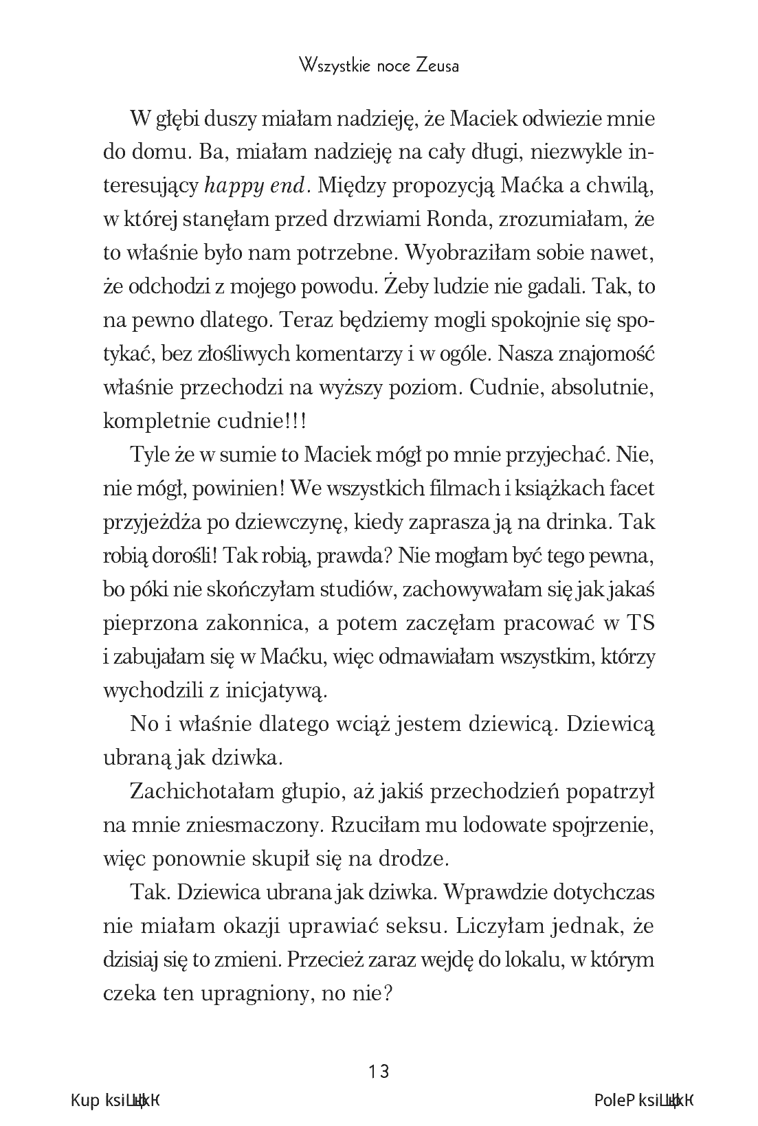 Fragment „Wszystkie noce Zeusa. Boski romans” — strona 13 z 24