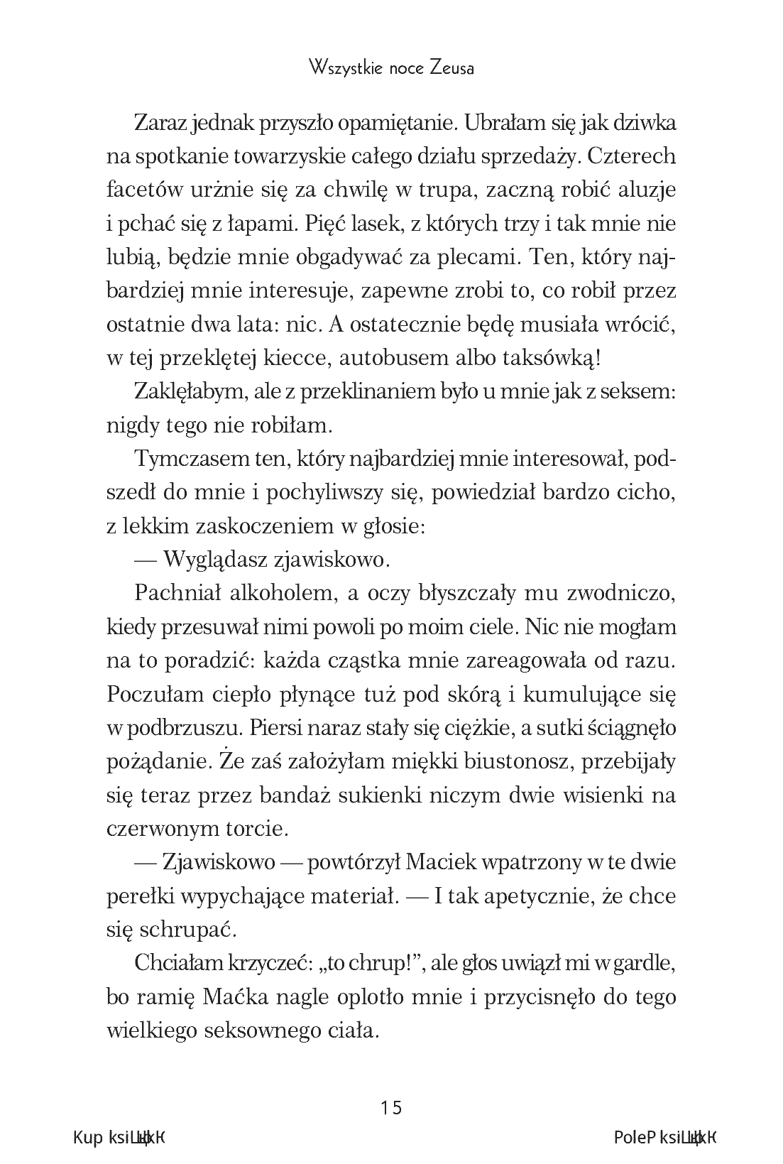 Fragment „Wszystkie noce Zeusa. Boski romans” — strona 15 z 24
