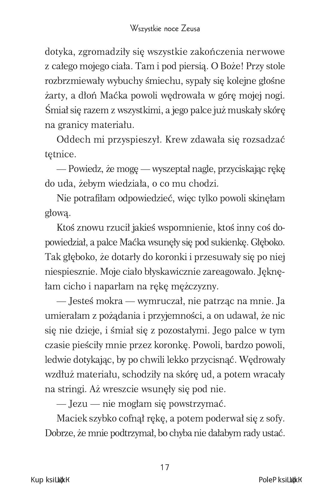 Fragment „Wszystkie noce Zeusa. Boski romans” — strona 17 z 24