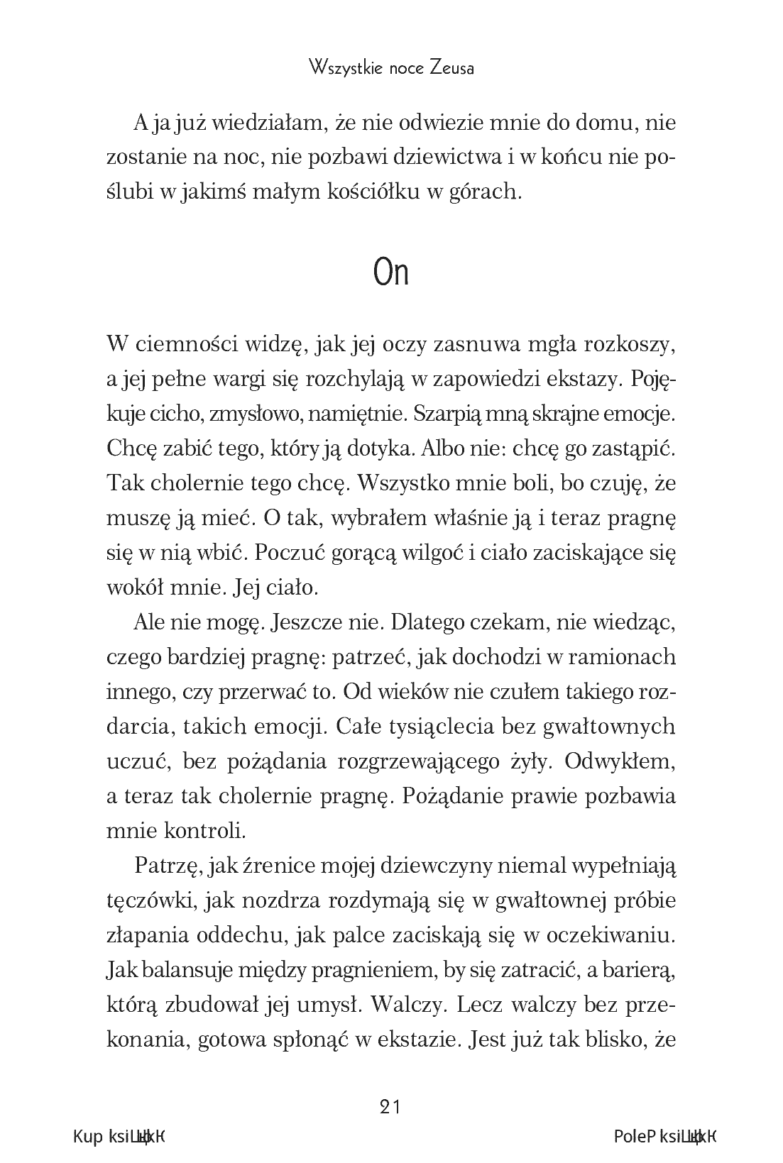 Fragment „Wszystkie noce Zeusa. Boski romans” — strona 21 z 24