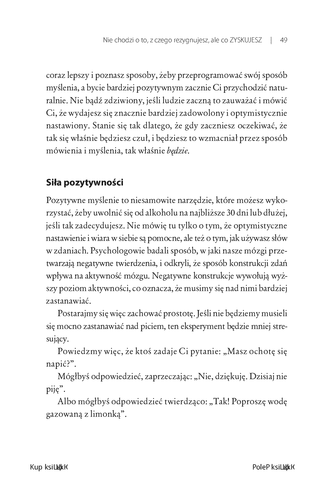 Fragment „Wyzwanie: 30 dni bez alkoholu. Jak zmienić nawyki i odzyskać kontrolę” — strona 23 z 30