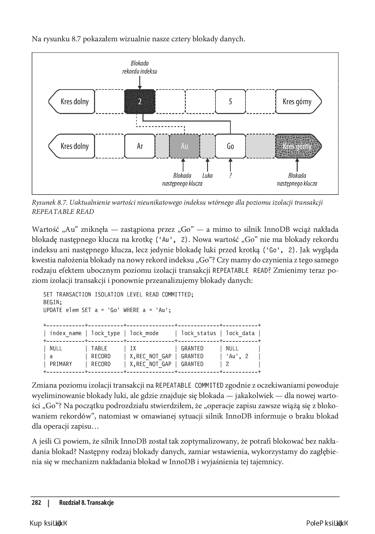 Fragment „Wydajna praca z MySQL. Efektywne i bezpieczne zarządzanie bazami danych” — strona 22 z 30