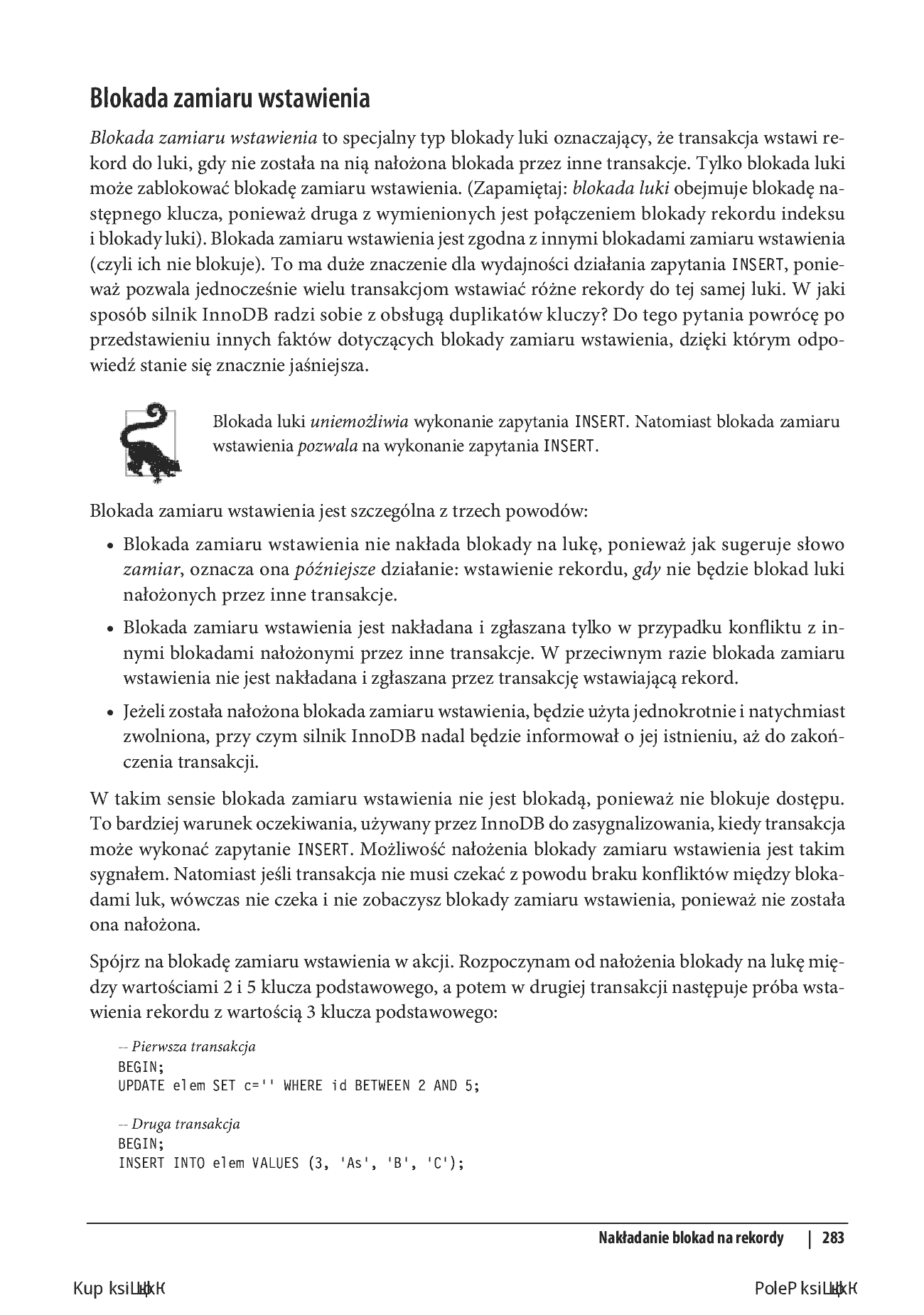 Fragment „Wydajna praca z MySQL. Efektywne i bezpieczne zarządzanie bazami danych” — strona 23 z 30