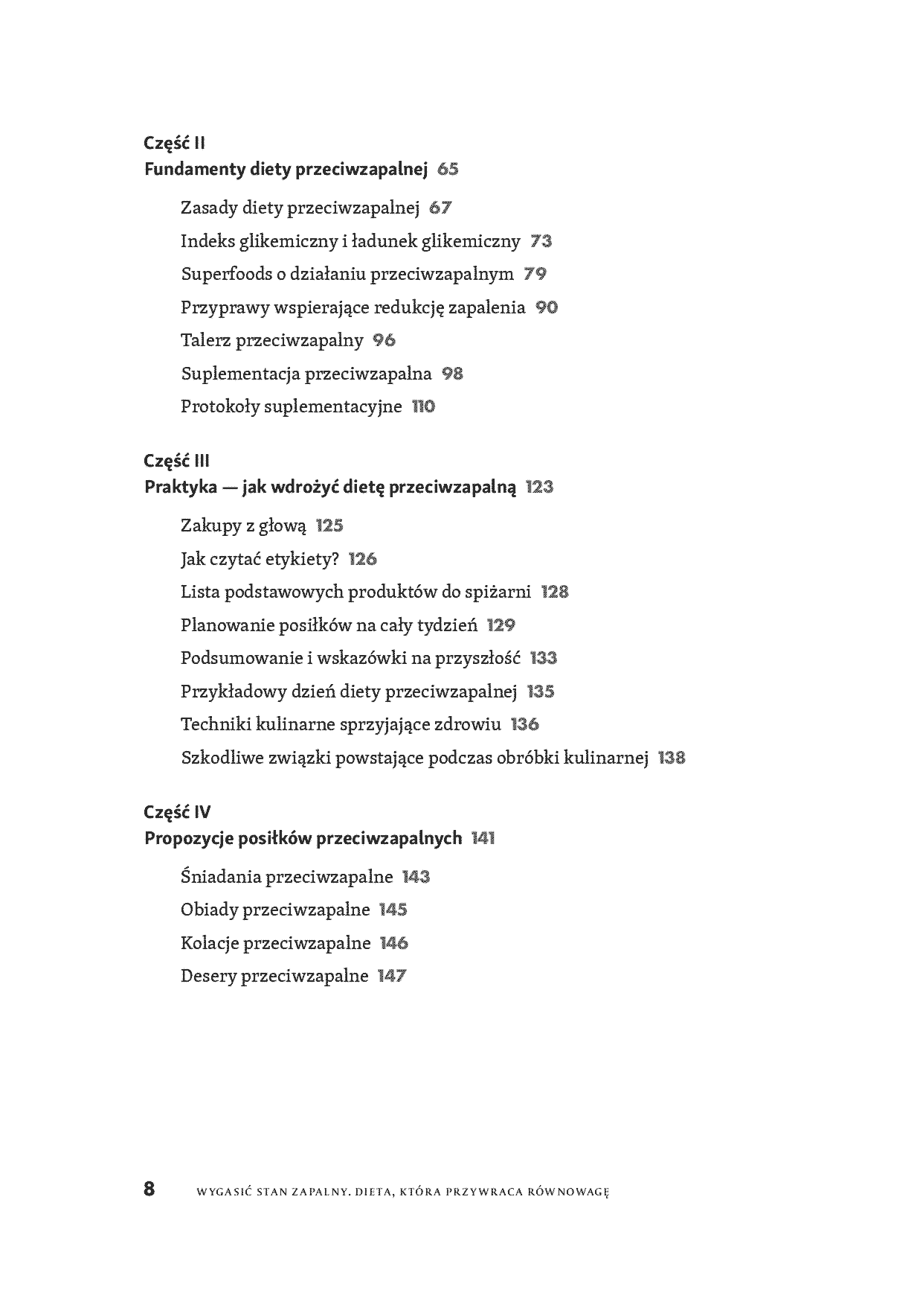 Fragment „Wygasić stan zapalny. Dieta, która przywraca równowagę” — strona 4 z 18