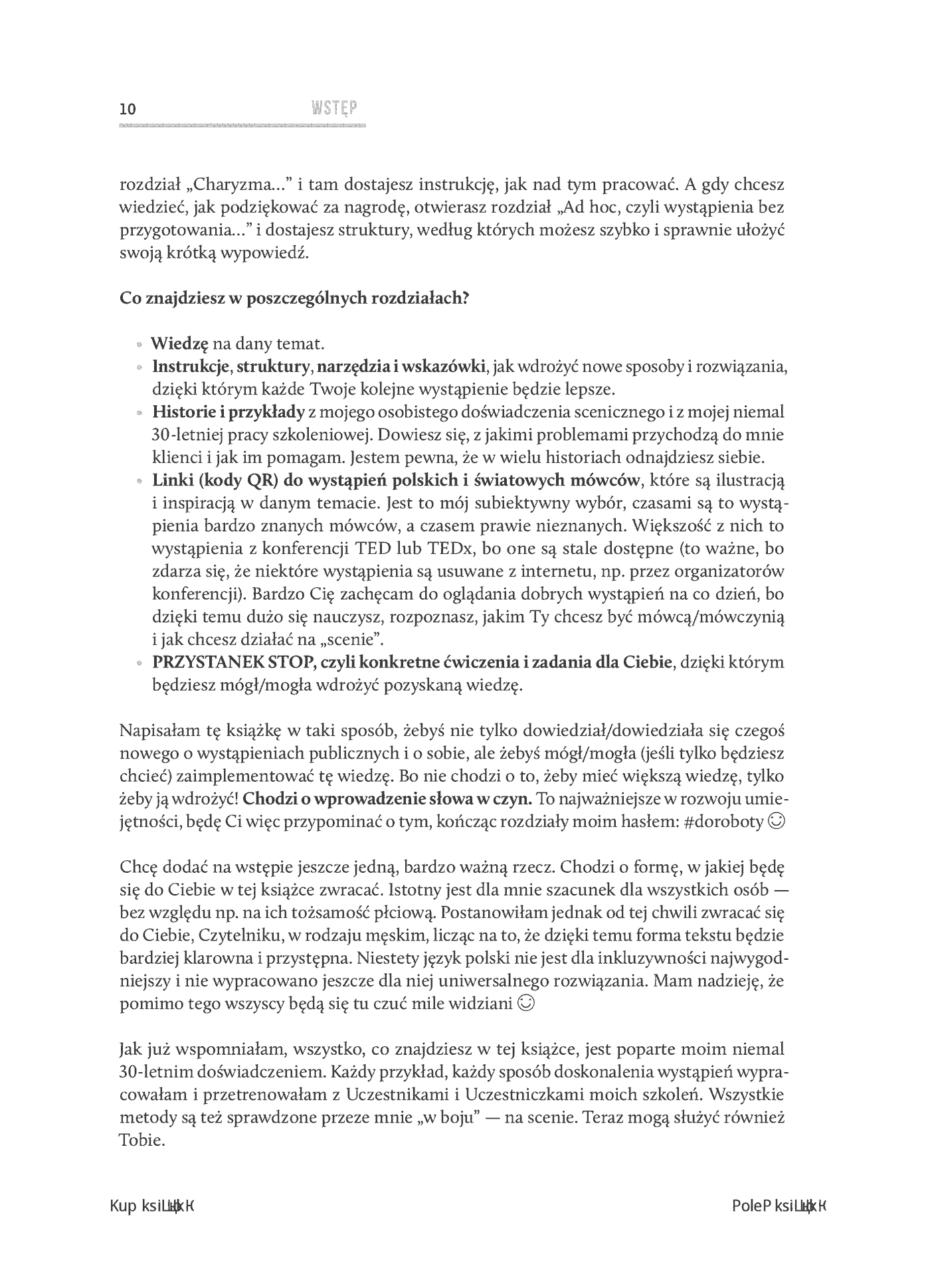 Fragment „Ty też jesteś mówcą! Wystąpienia publiczne od A do Z” — strona 8 z 22