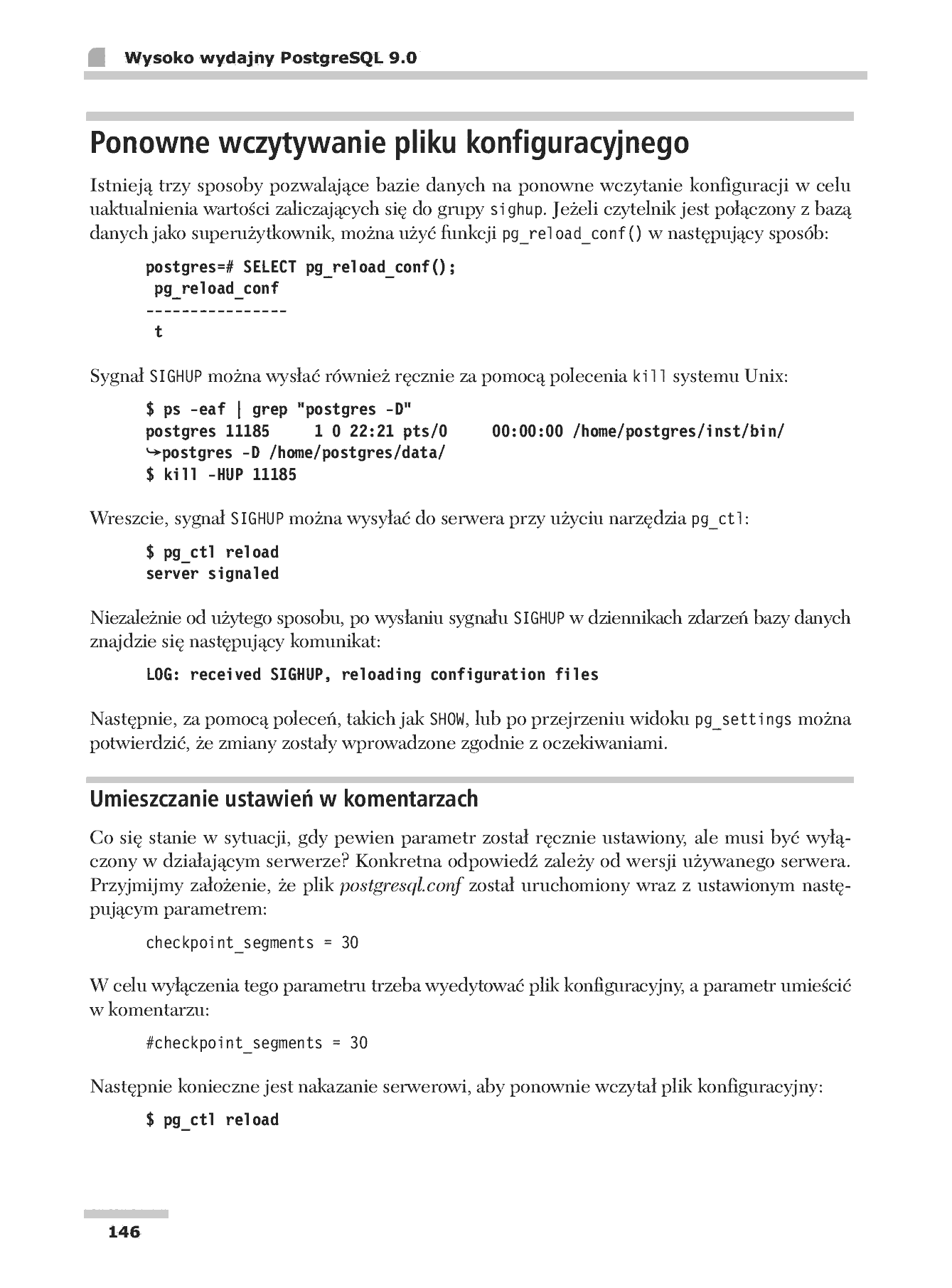 Fragment „Wysoko wydajny PostgreSQL 9.0” — strona 15 z 30