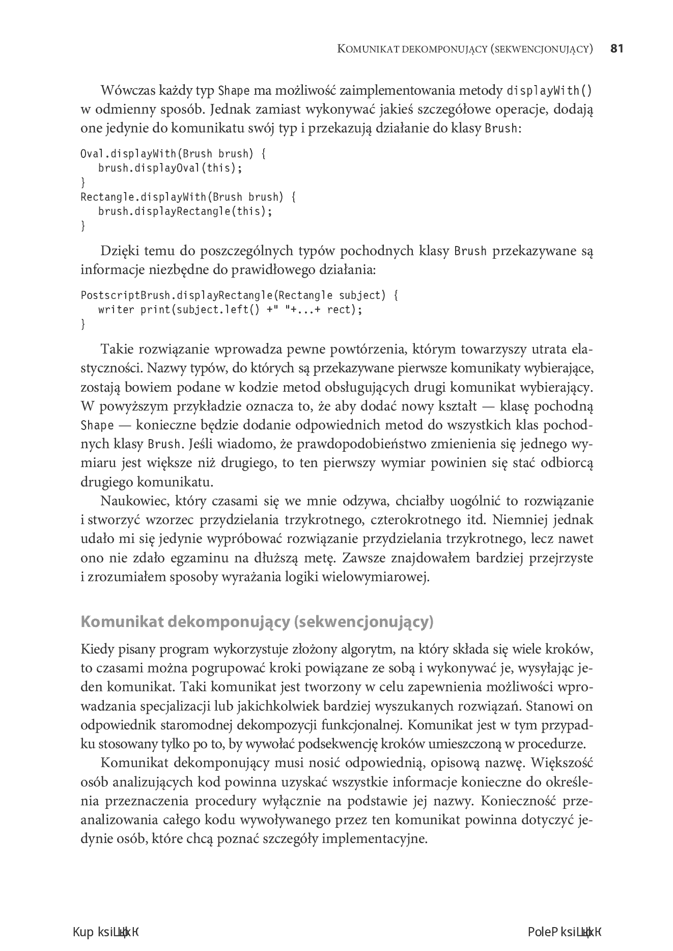 Fragment „Wzorce implementacyjne” — strona 11 z 30