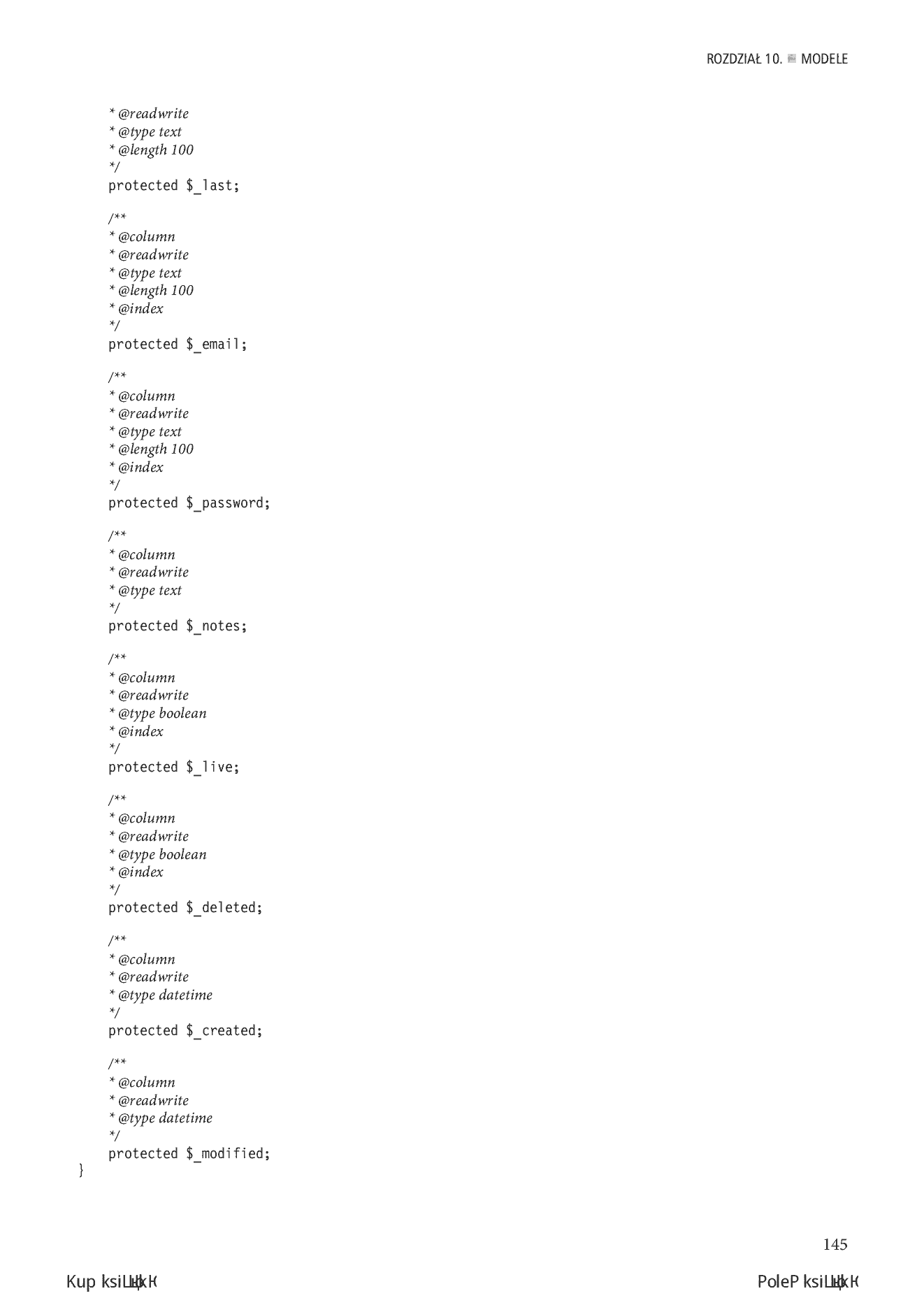 Fragment „Wzorzec MVC w PHP dla profesjonalistów” — strona 13 z 30