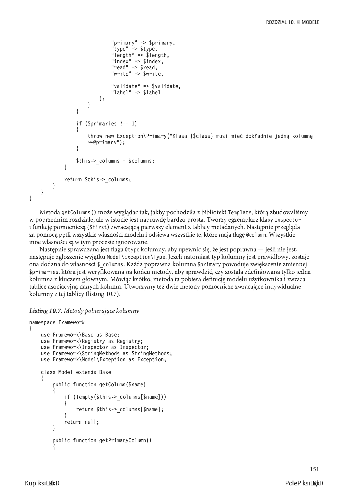 Fragment „Wzorzec MVC w PHP dla profesjonalistów” — strona 19 z 30