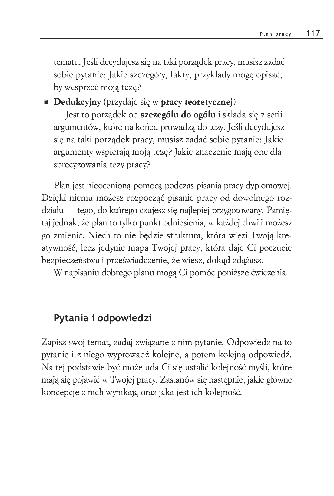 Fragment „Kreatywna praca dyplomowa. Jak stworzyć fascynujący tekst naukowy” — strona 7 z 15