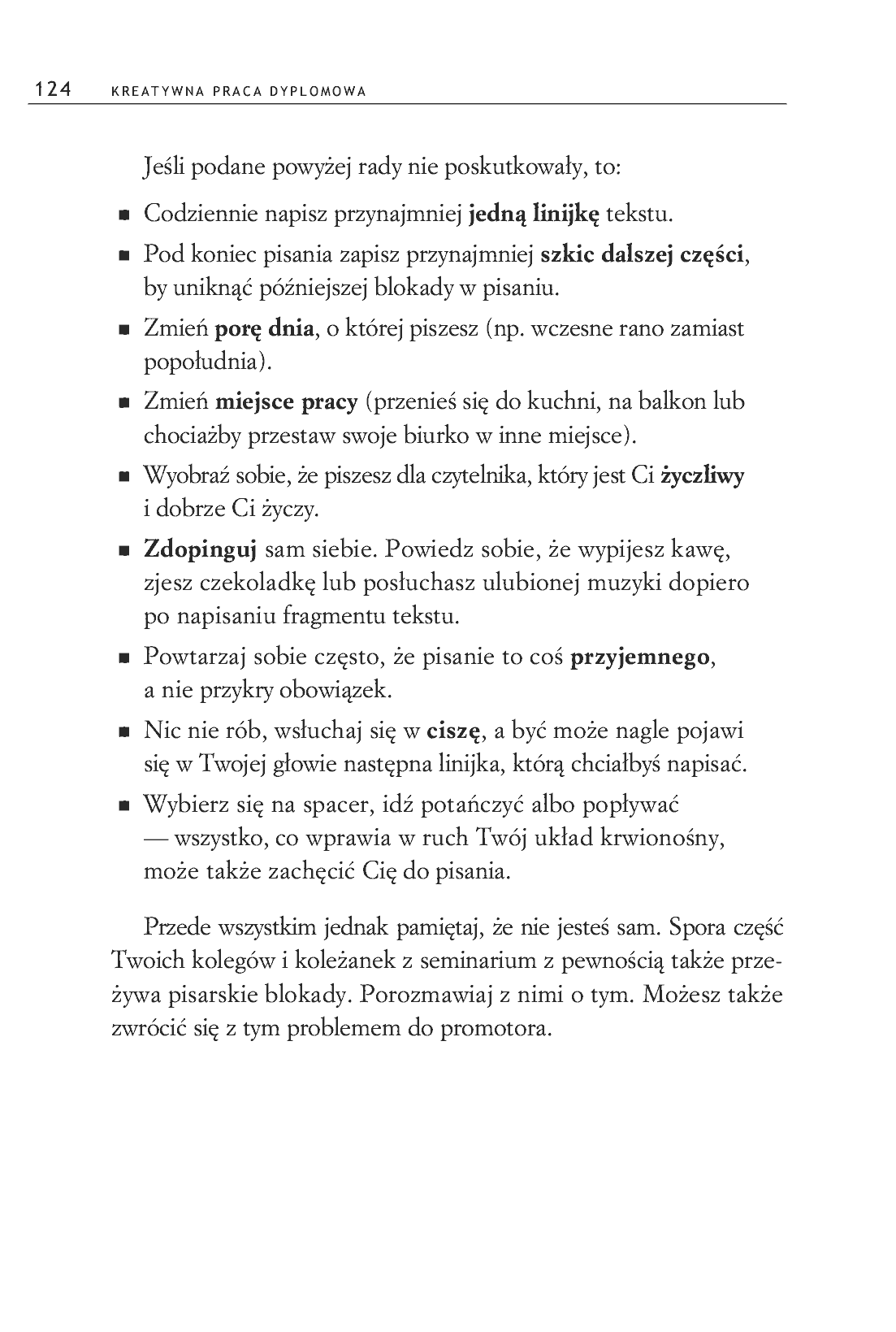 Fragment „Kreatywna praca dyplomowa. Jak stworzyć fascynujący tekst naukowy” — strona 14 z 15