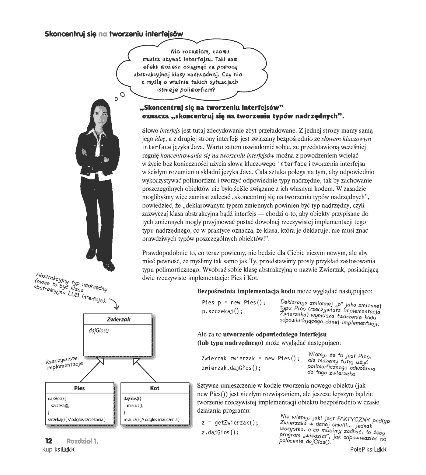 Fragment „Wzorce projektowe. Rusz głową! Tworzenie rozszerzalnego i łatwego w utrzymaniu oprogramowania obiektowego. Wydanie II” — strona 30 z 30