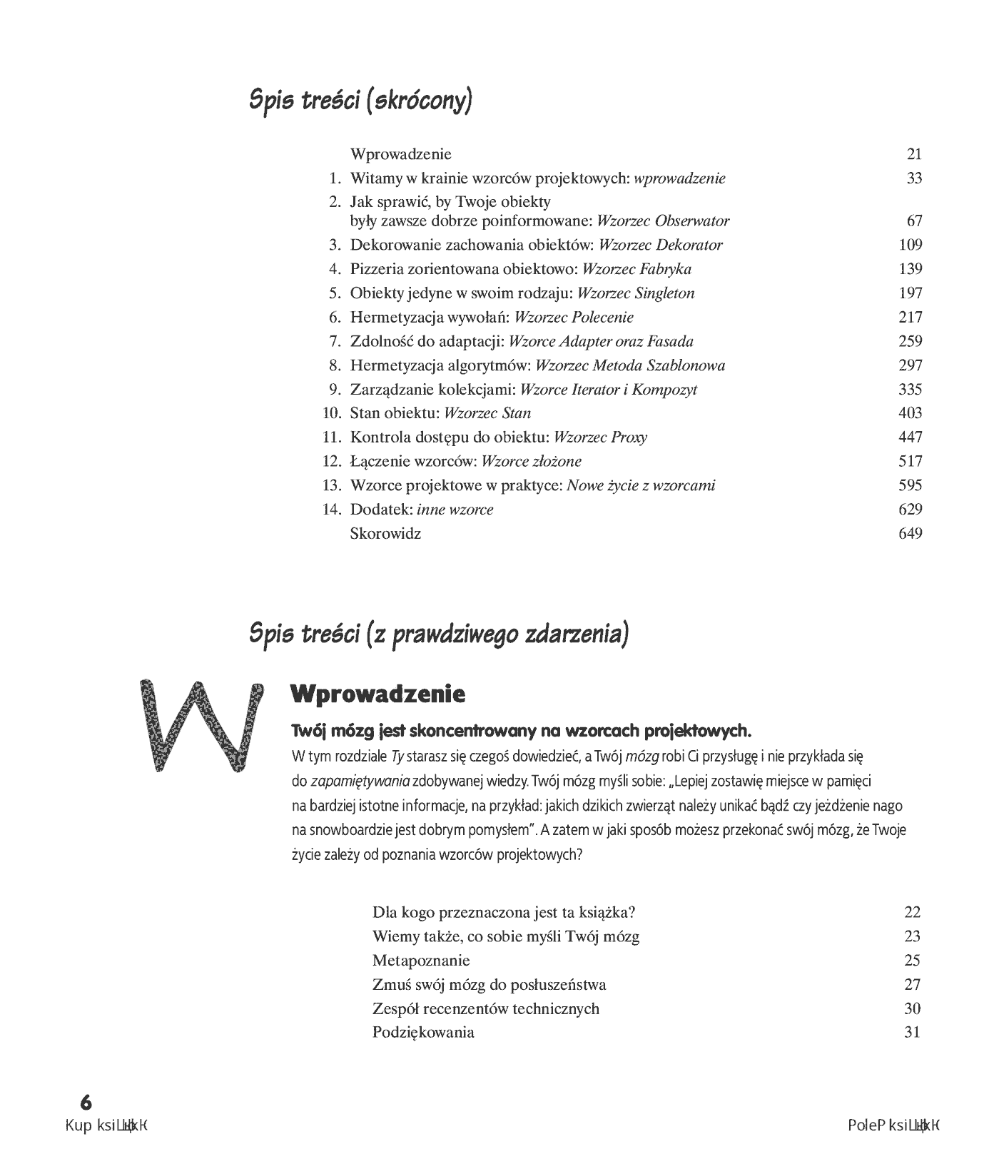 Fragment „Wzorce projektowe. Rusz głową!” — strona 4 z 30