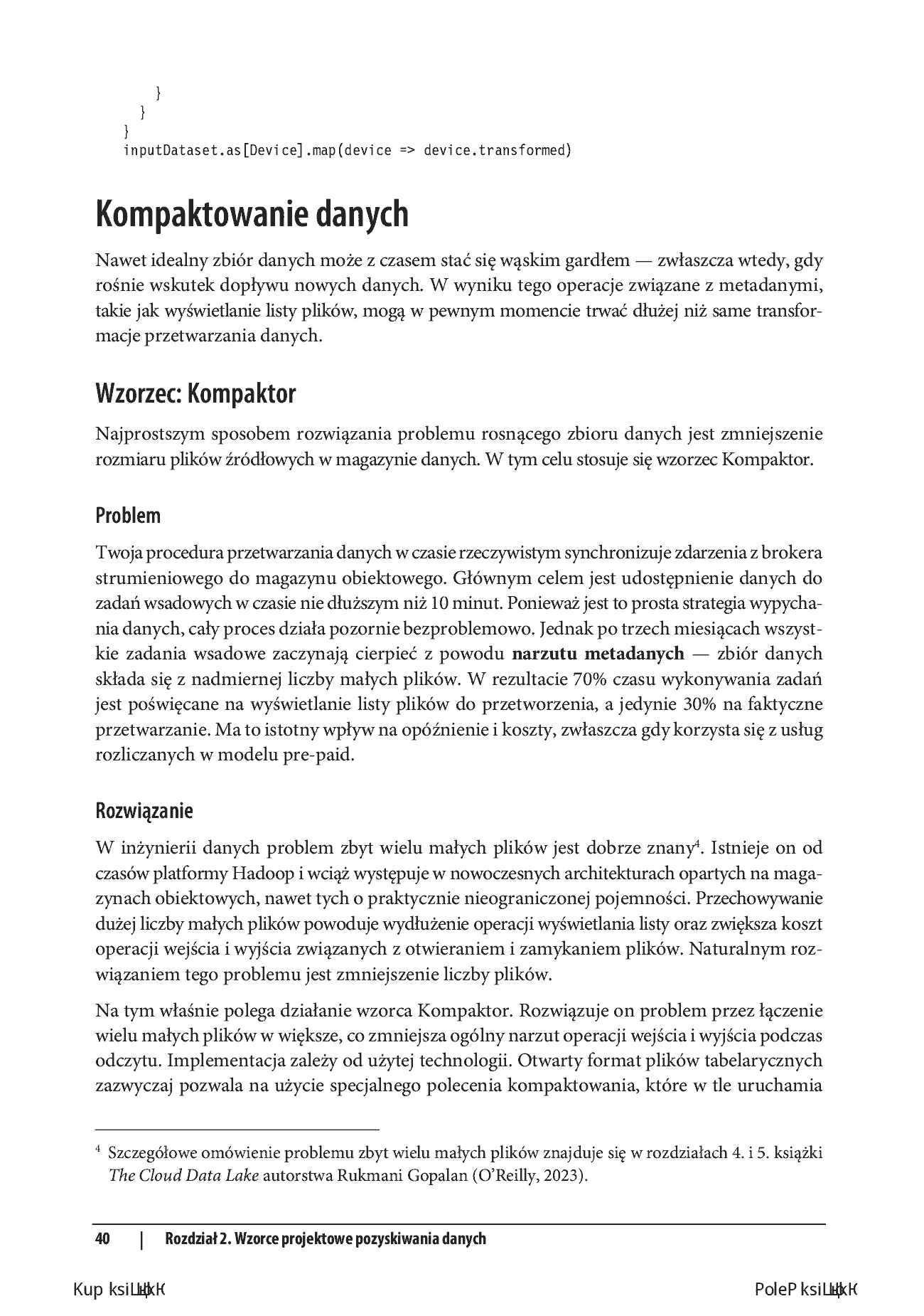 Fragment „Wzorce projektowe w inżynierii danych. Sprawdzone rozwiązania i dobre praktyki” — strona 26 z 30