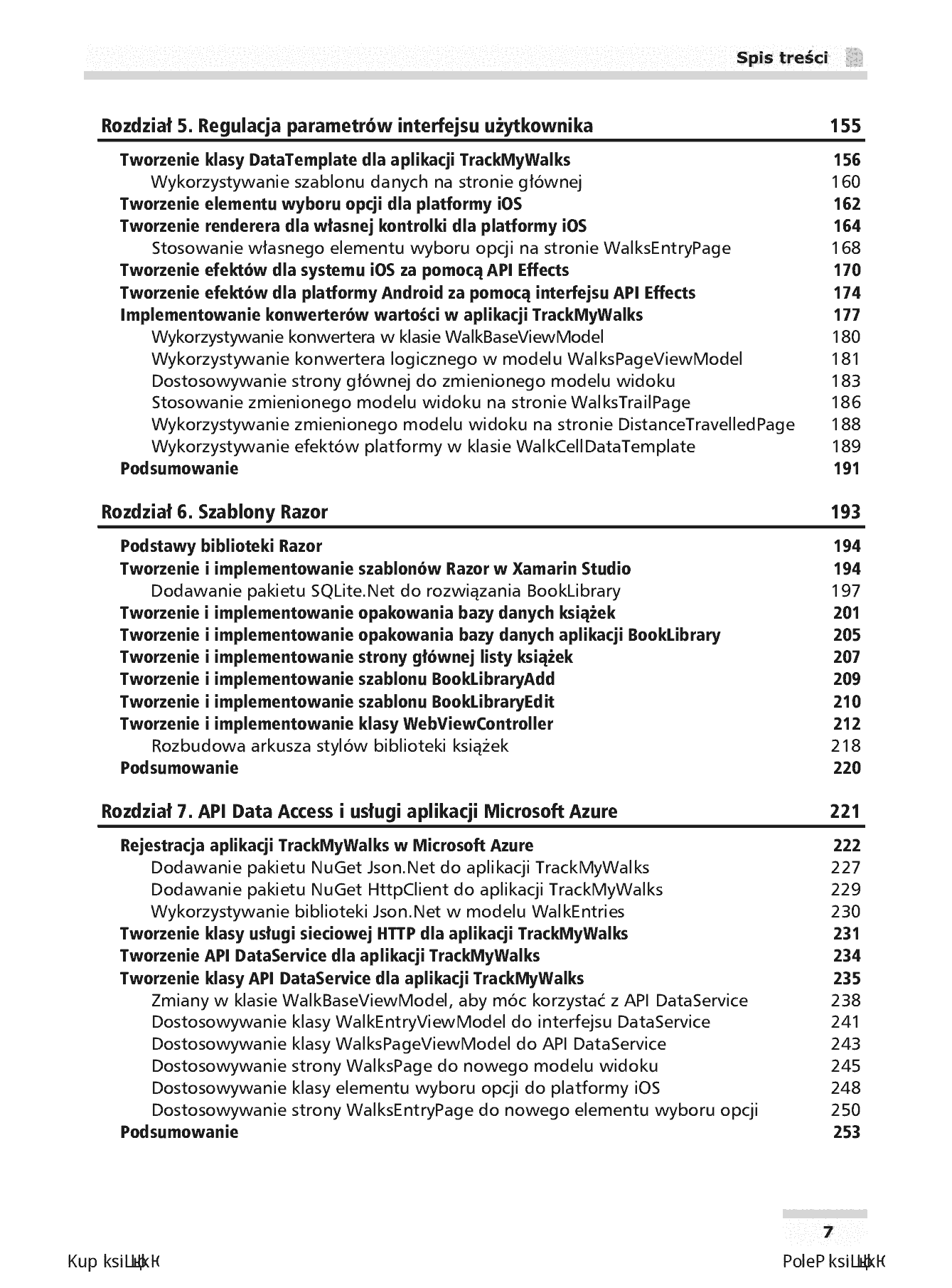 Fragment „Xamarin. Tworzenie interfejsów użytkownika” — strona 5 z 30