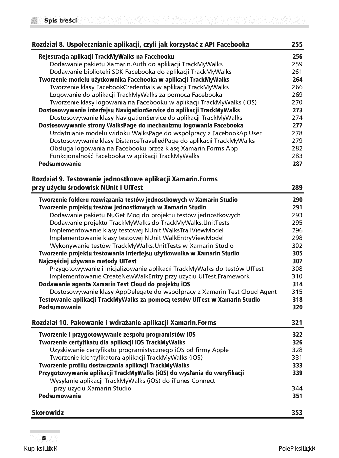 Fragment „Xamarin. Tworzenie interfejsów użytkownika” — strona 6 z 30