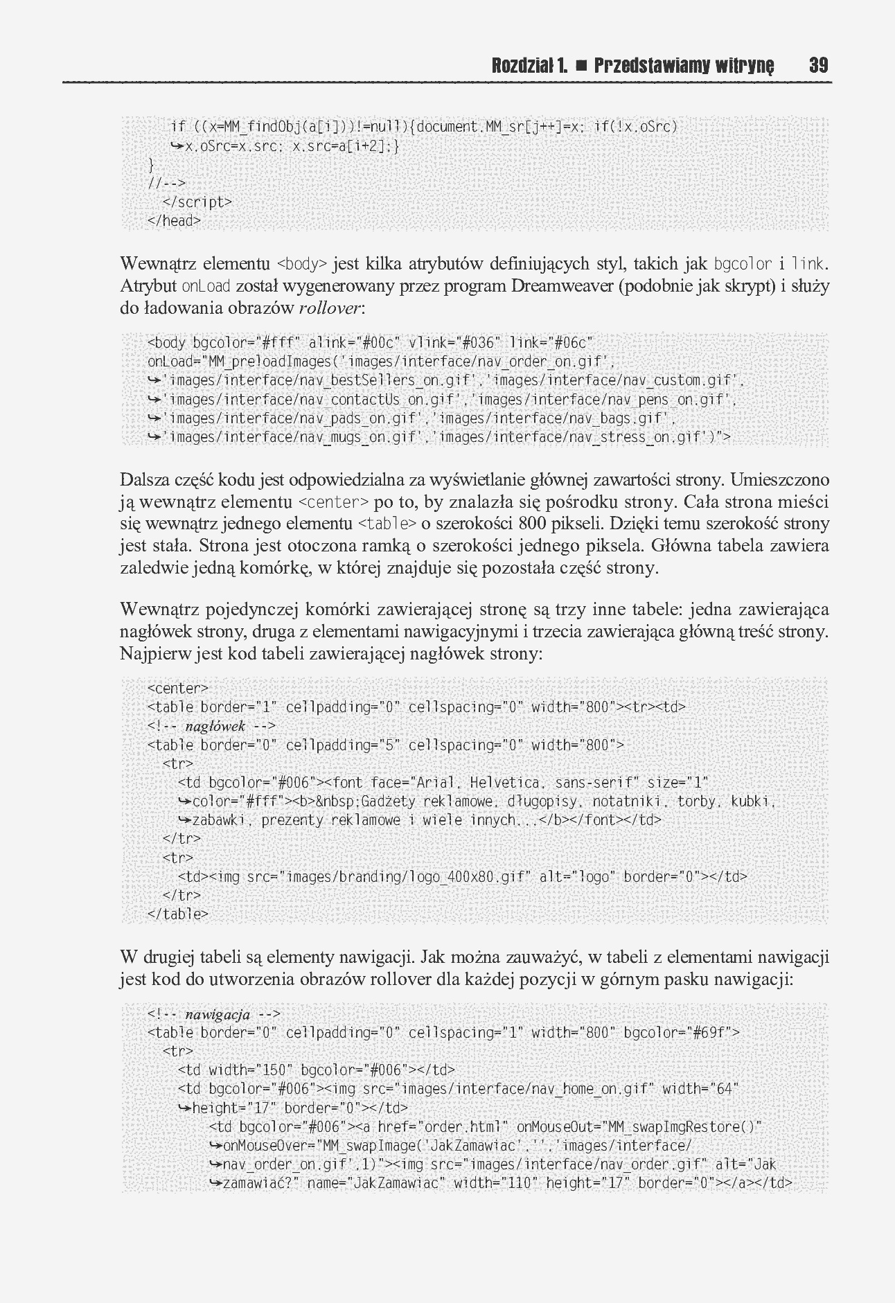 Fragment „XHTML i CSS. Dostępne witryny internetowe” — strona 28 z 30
