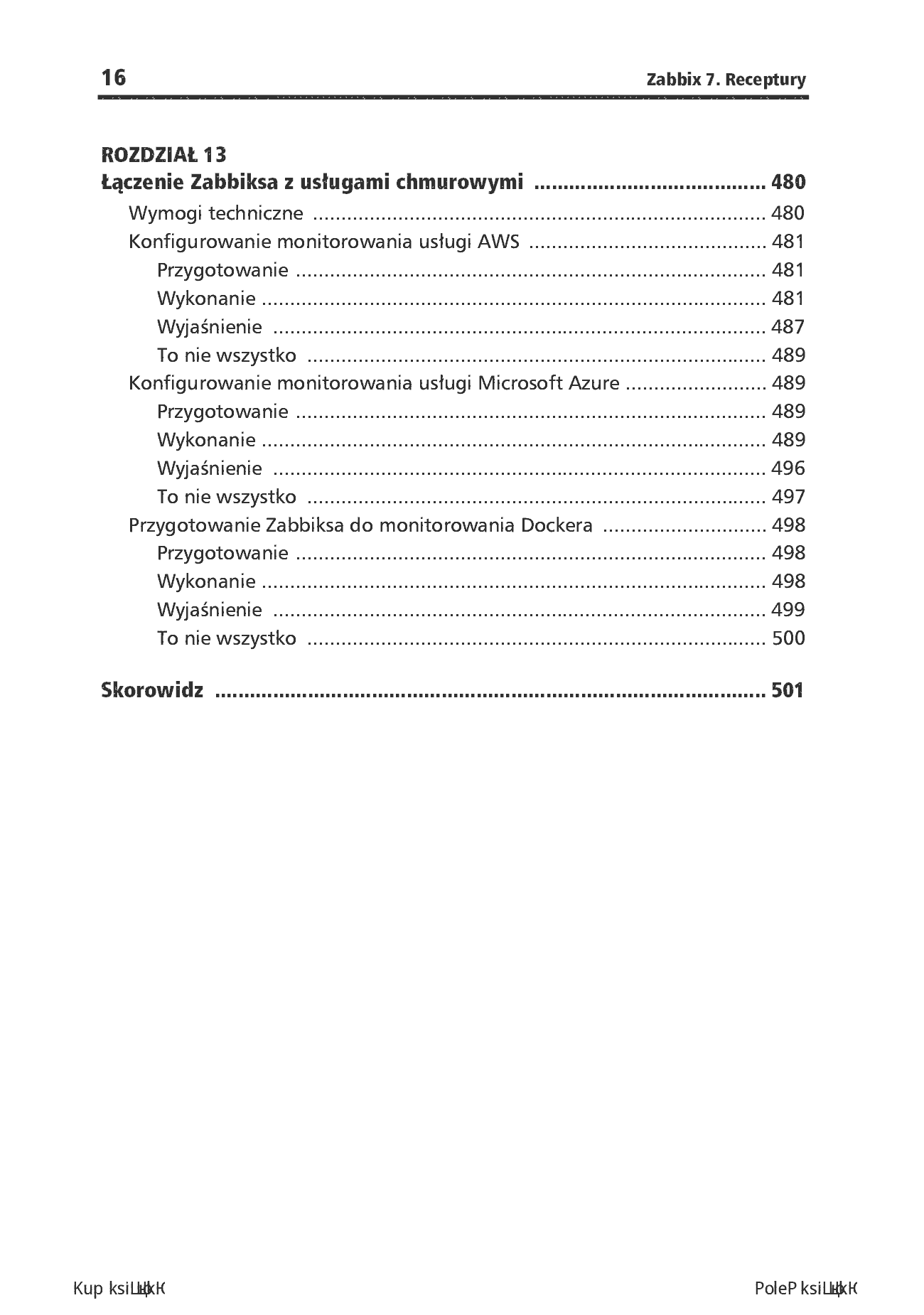 Fragment „Zabbix 7. Receptury. Nowe funkcje projektowania, wdrażania i optymalizacji monitoringu infrastruktury IT. Wydanie III” — strona 14 z 30