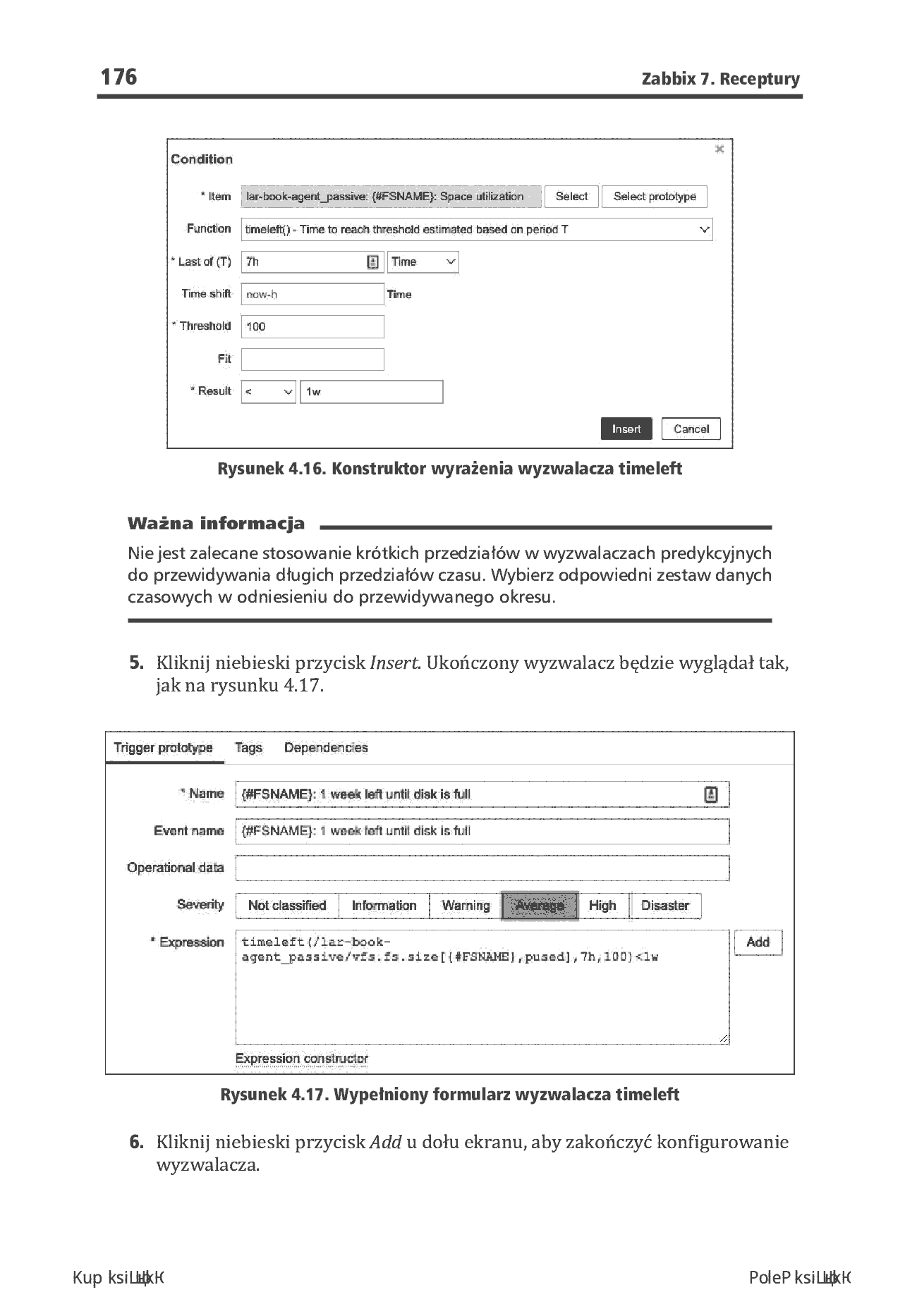 Fragment „Zabbix 7. Receptury. Nowe funkcje projektowania, wdrażania i optymalizacji monitoringu infrastruktury IT. Wydanie III” — strona 30 z 30