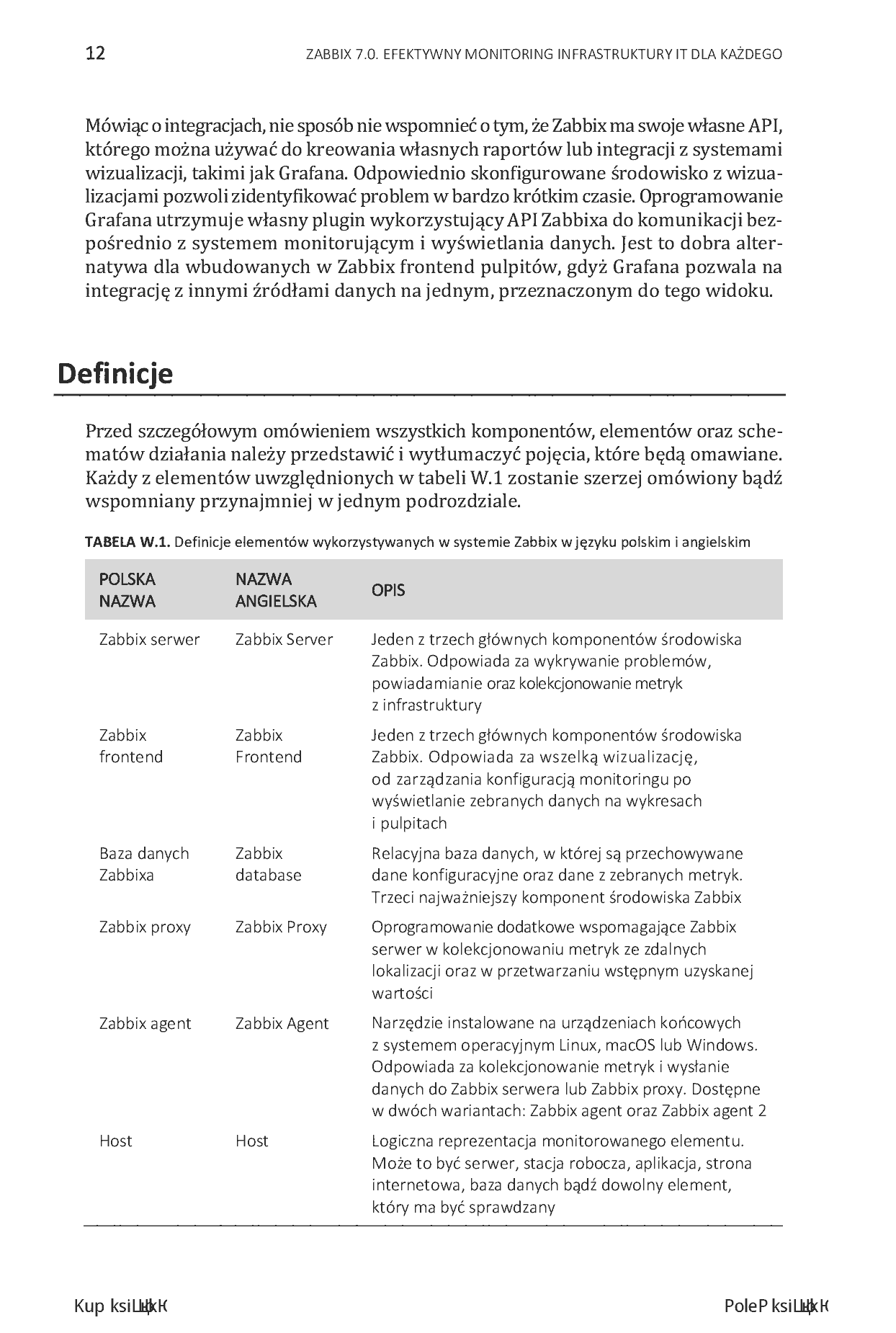 Fragment „Zabbix 7.0. Efektywny monitoring infrastruktury IT dla każdego” — strona 10 z 16