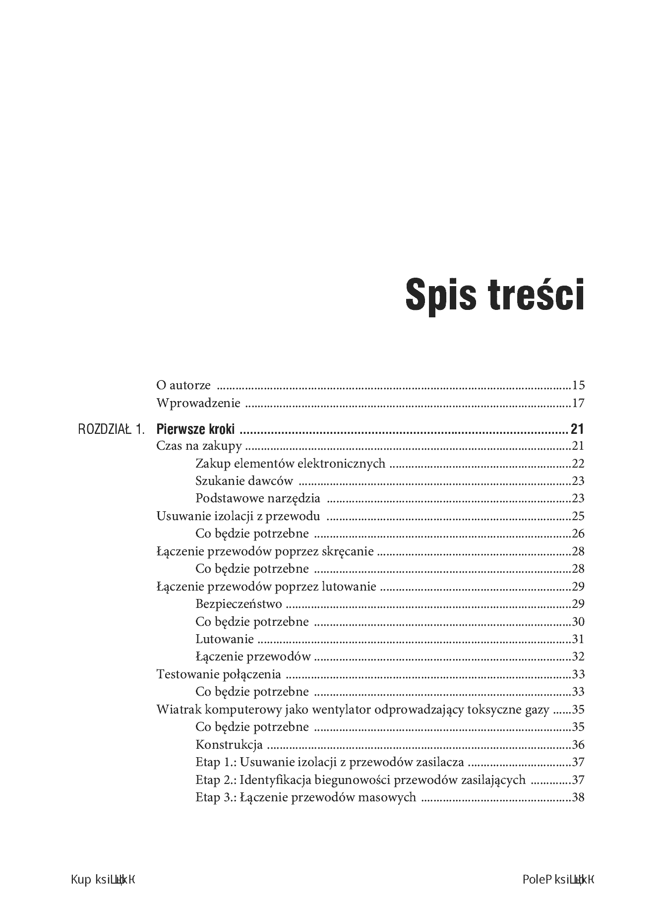 Fragment „Zabawy z elektroniką. Ilustrowany przewodnik dla wynalazców i pasjonatów” — strona 3 z 30