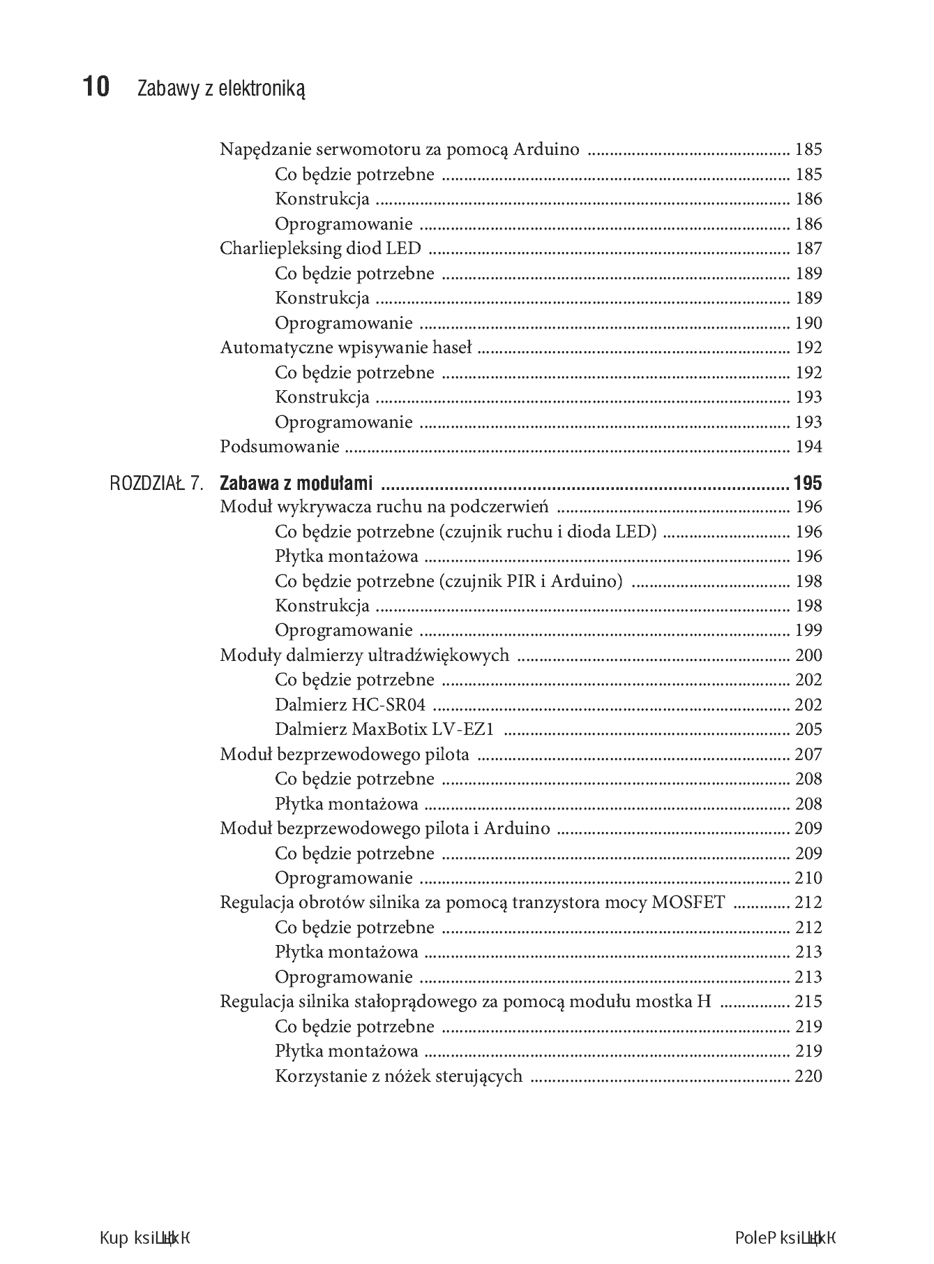 Fragment „Zabawy z elektroniką. Ilustrowany przewodnik dla wynalazców i pasjonatów” — strona 8 z 30