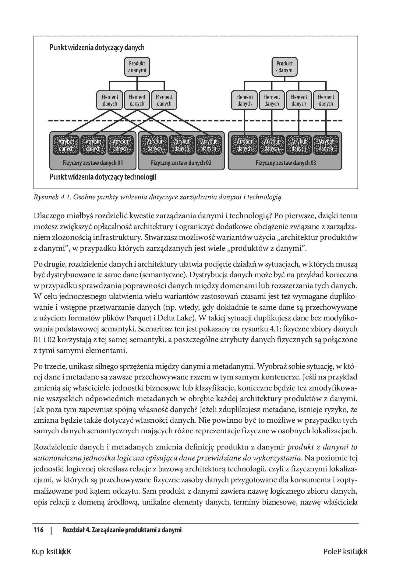 Fragment „Zarządzanie danymi w zbiorach o dużej skali. Nowoczesna architektura z siatką danych i technologią Data Fabric. Wydanie II” — strona 14 z 30