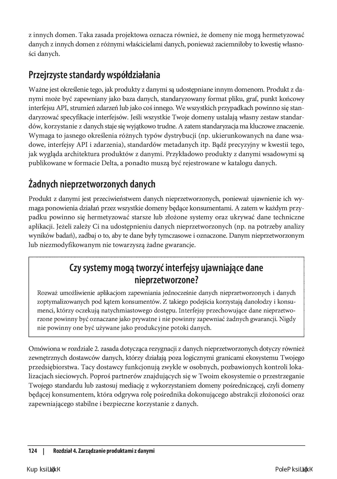 Fragment „Zarządzanie danymi w zbiorach o dużej skali. Nowoczesna architektura z siatką danych i technologią Data Fabric. Wydanie II” — strona 22 z 30