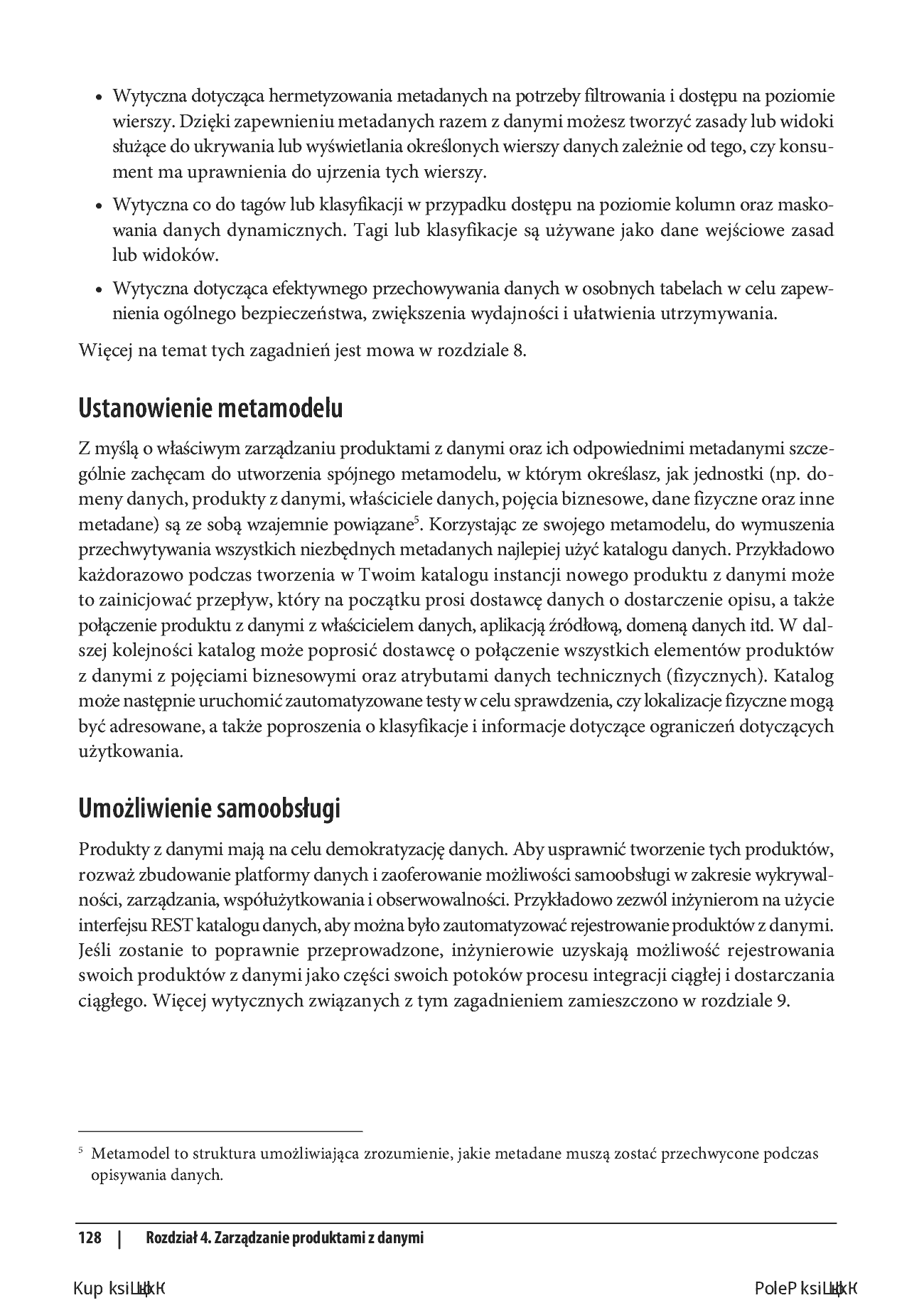 Fragment „Zarządzanie danymi w zbiorach o dużej skali. Nowoczesna architektura z siatką danych i technologią Data Fabric. Wydanie II” — strona 26 z 30