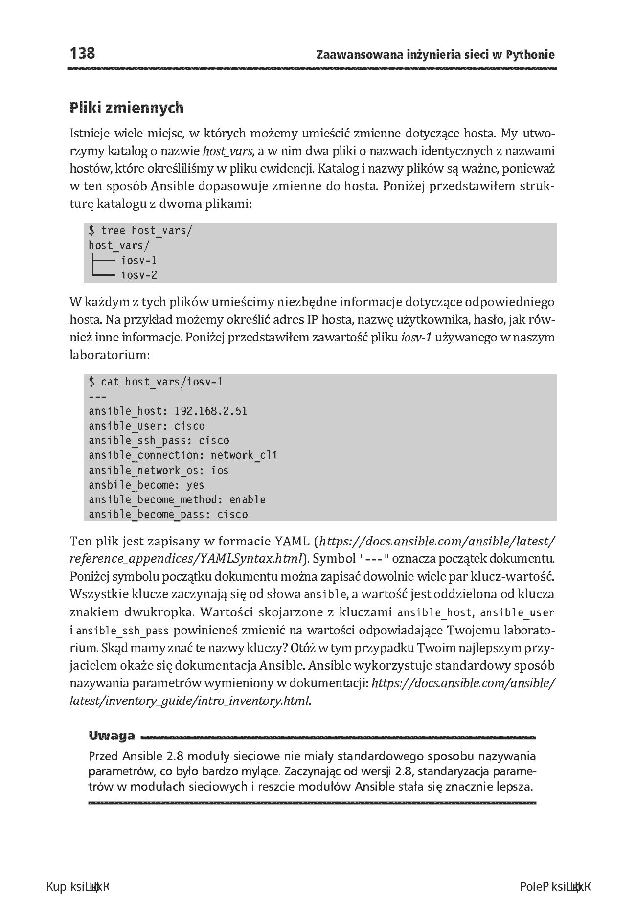 Fragment „Zaawansowana inżynieria sieci w Pythonie. Automatyzacja, monitorowanie i zarządzanie chmurą. Wydanie IV” — strona 18 z 30
