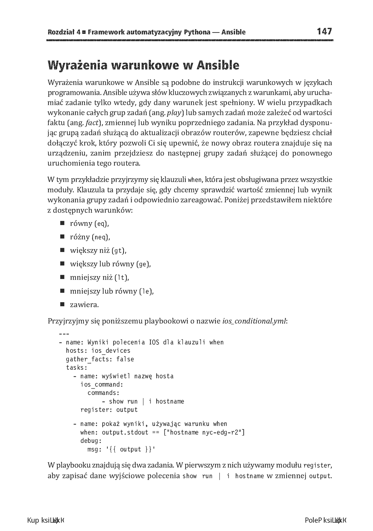 Fragment „Zaawansowana inżynieria sieci w Pythonie. Automatyzacja, monitorowanie i zarządzanie chmurą. Wydanie IV” — strona 27 z 30
