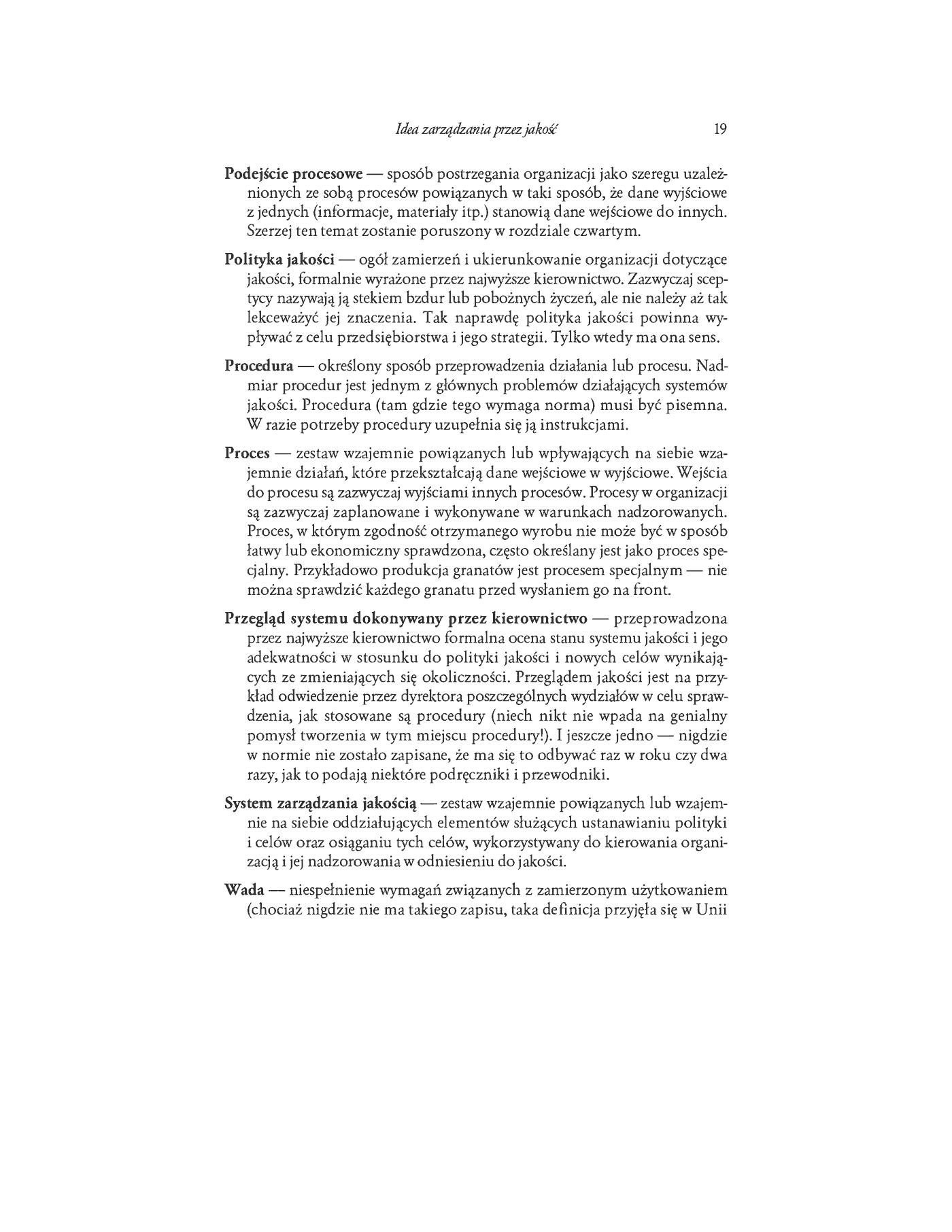 Fragment „Zarządzanie jakością. Teoria i praktyka. Wydanie II” — strona 15 z 22