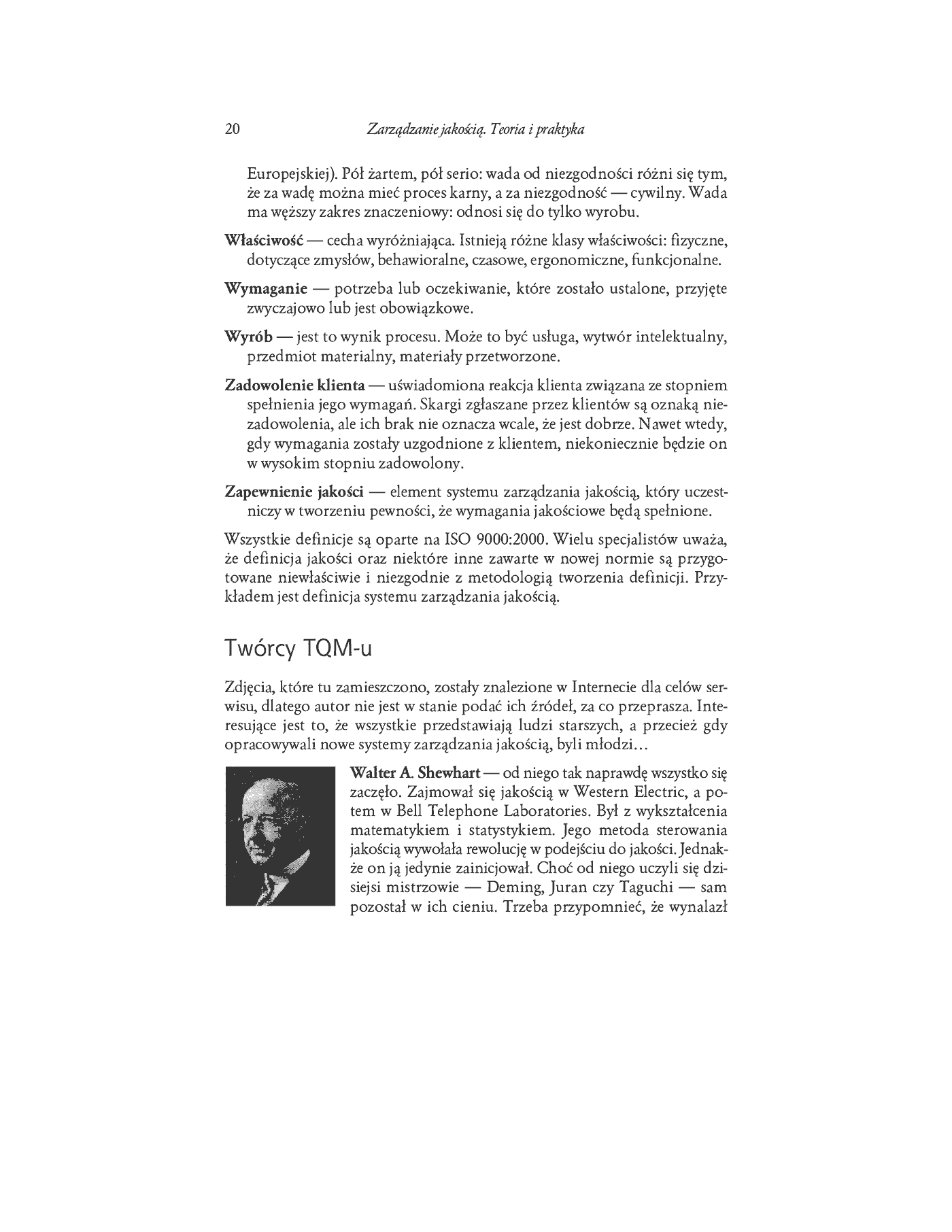 Fragment „Zarządzanie jakością. Teoria i praktyka. Wydanie II” — strona 16 z 22