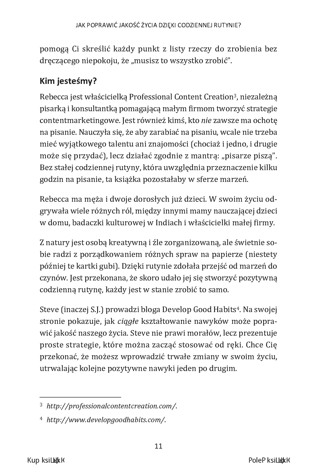 Fragment „Wykorzystaj lepiej każdy dzień. Jak zoptymalizować 6 kluczowych obszarów codziennej rutyny” — strona 9 z 30