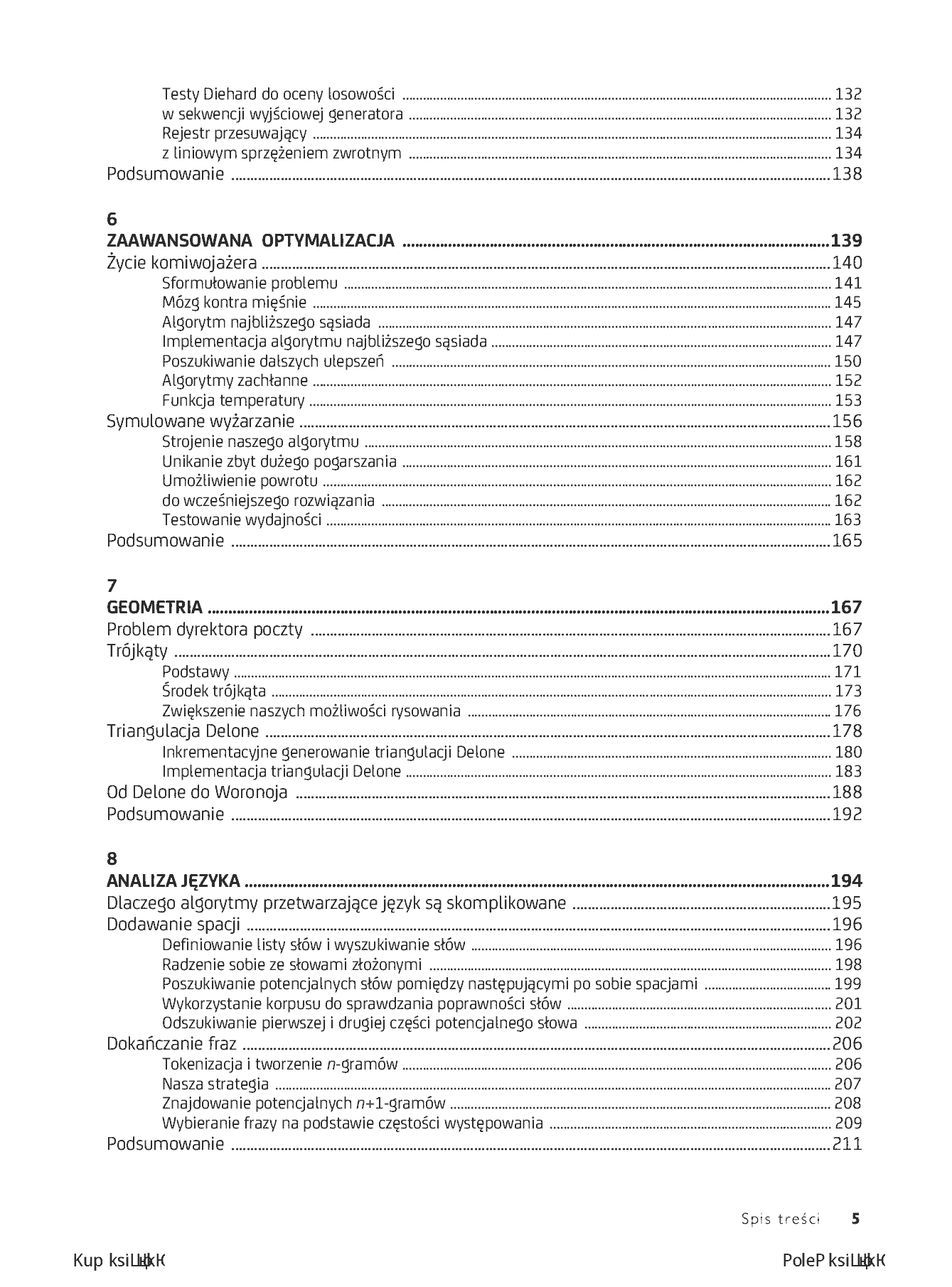Fragment „Zanurz się w algorytmach. Przygoda dla początkujących odkrywców Pythona” — strona 5 z 30