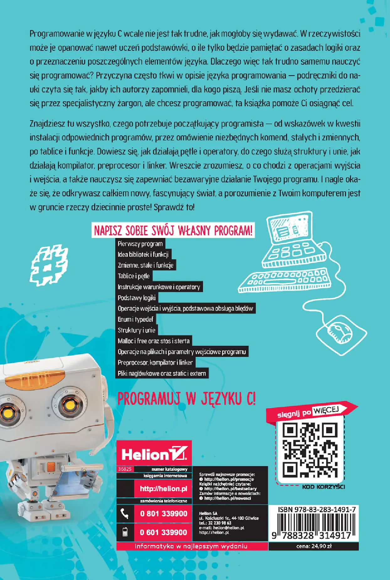 Fragment „Zabawa w programowanie. Język C dla nastolatków” — strona 16 z 16