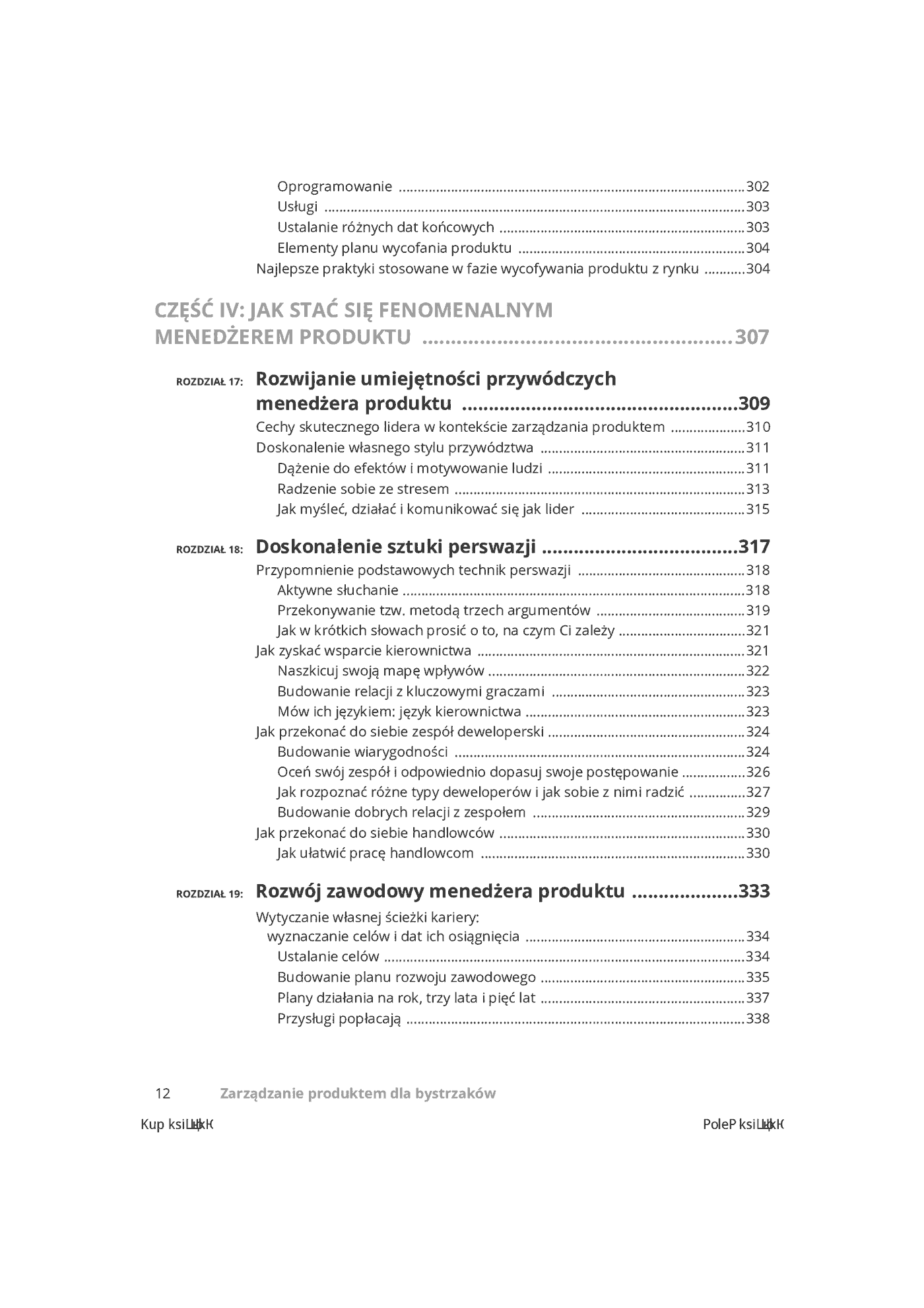 Fragment „Zarządzanie produktem dla bystrzaków” — strona 10 z 28