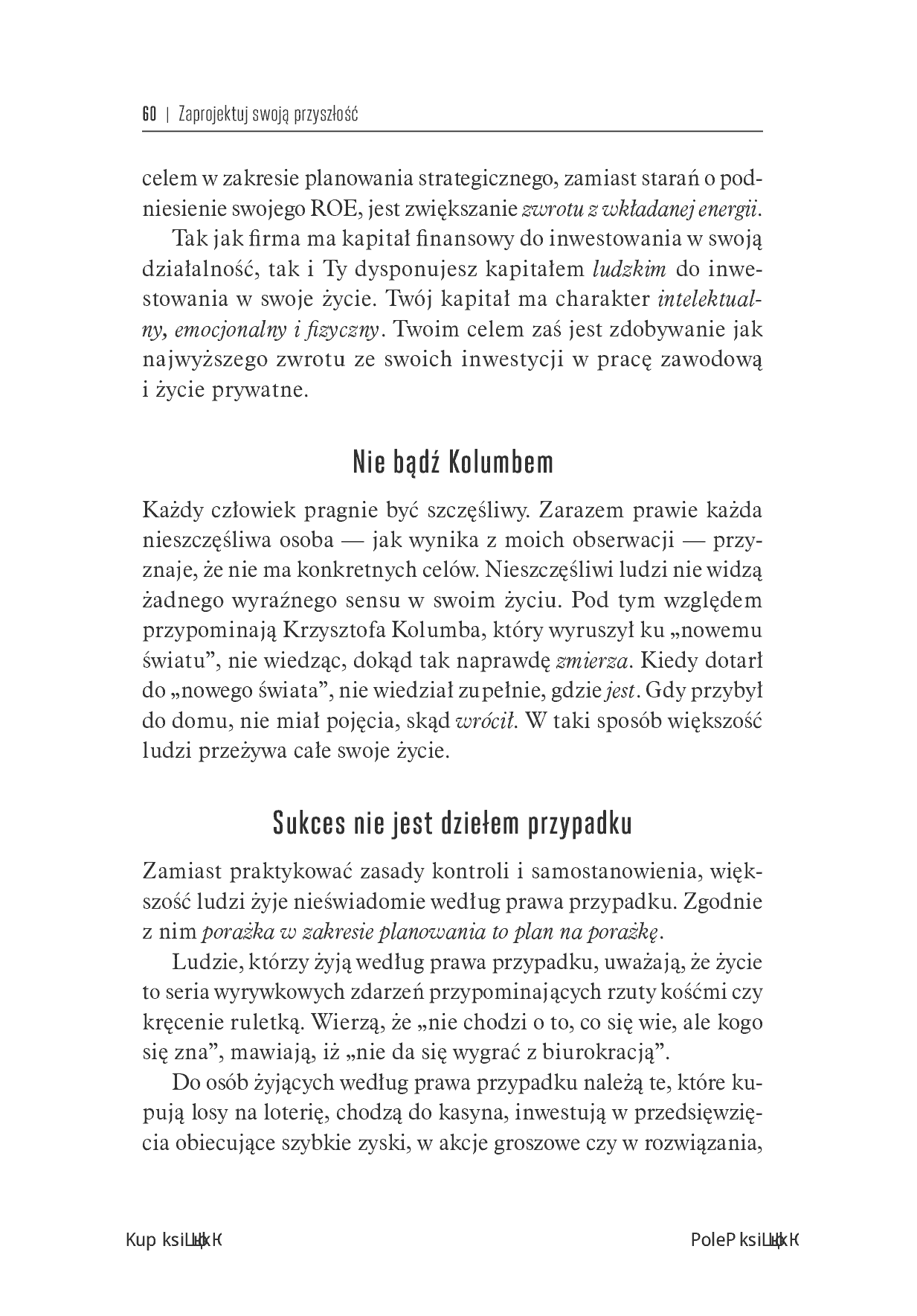 Fragment „Zaprojektuj swoją przyszłość. 12 zasad osiągnięcia bezgranicznego sukcesu” — strona 16 z 30