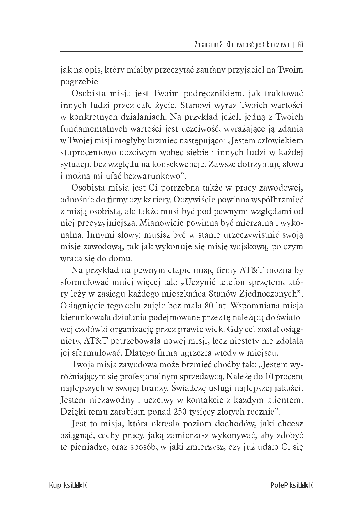 Fragment „Zaprojektuj swoją przyszłość. 12 zasad osiągnięcia bezgranicznego sukcesu” — strona 23 z 30