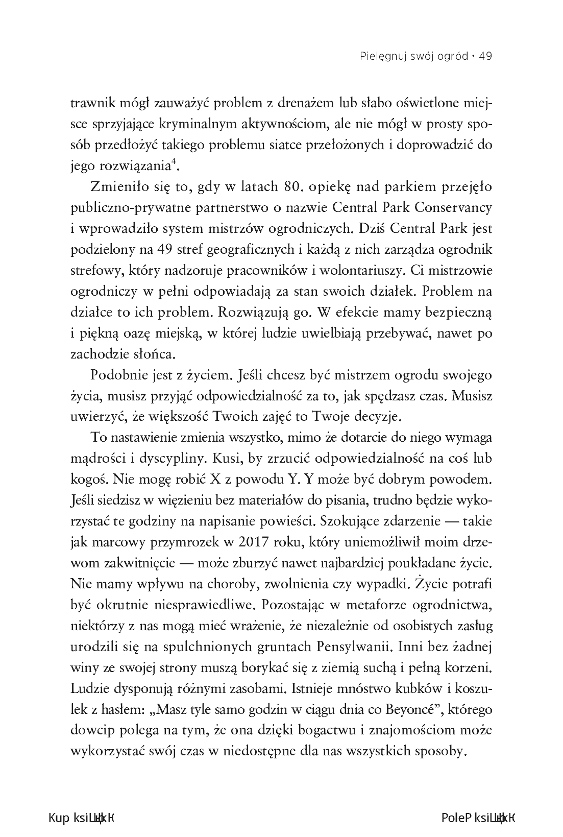Fragment „Miej zawsze czas. Jak zrobić więcej, będąc mniej zajętym” — strona 29 z 30
