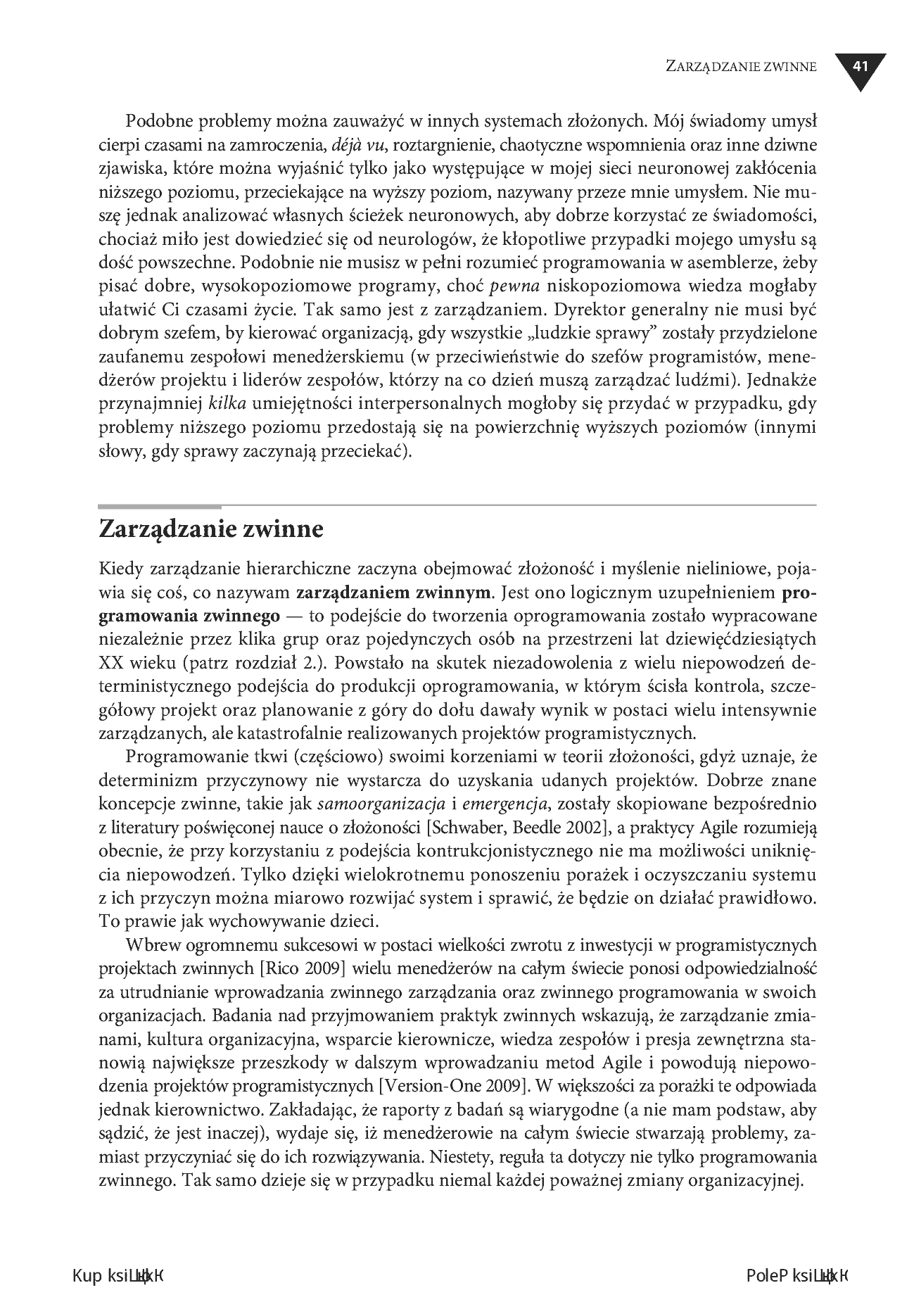 Fragment „Zarządzanie 3.0. Kierowanie zespołami z wykorzystaniem metodyk Agile” — strona 19 z 30
