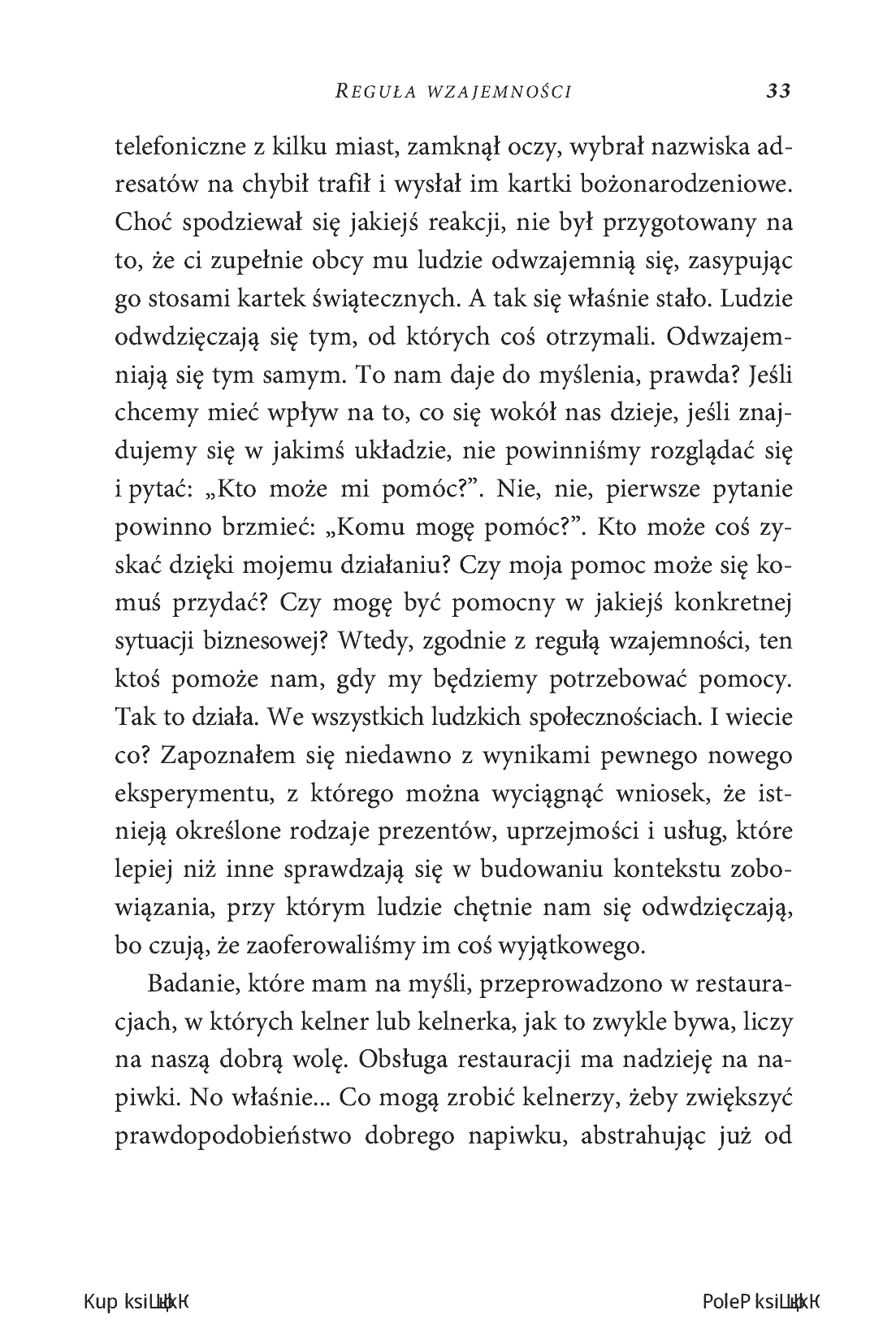 Fragment „Zasady wywierania wpływu na ludzi. Szkoła Cialdiniego” — strona 7 z 22
