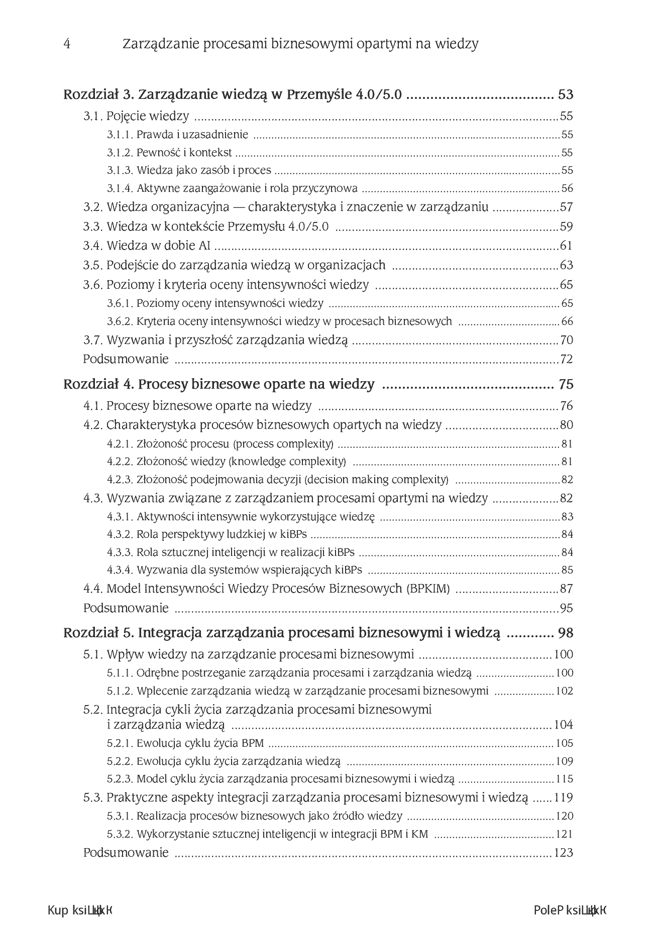 Fragment „Zarządzanie procesami biznesowymi opartymi na wiedzy” — strona 4 z 22